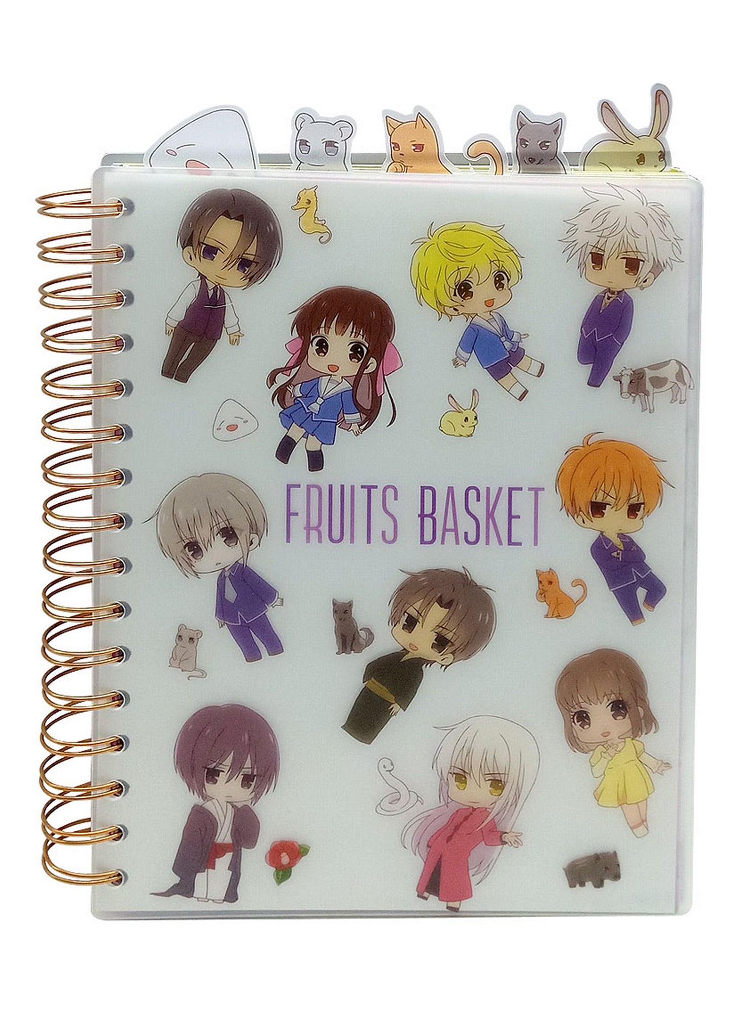 Fruits Basket - Chibi Characters Tabbed Notebook