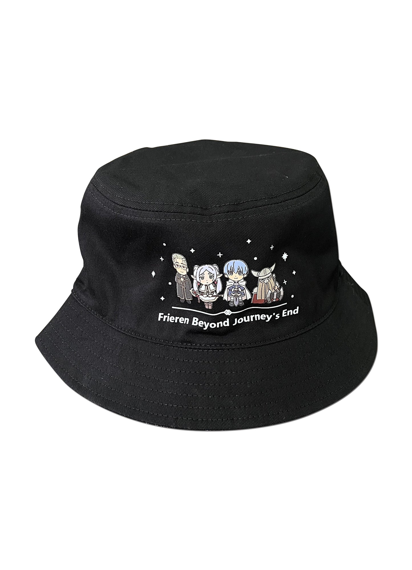 Frieren Beyond Journey's End - SD Frieren, Himmel, Heiter And Eisen Bucket Hat