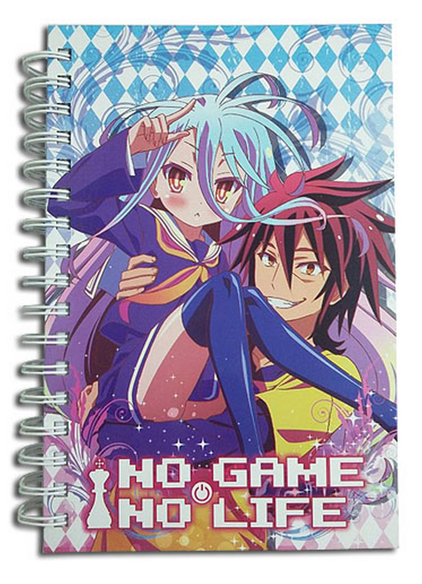 No Game No Life - Shiro & Sora Hardcover Notebook