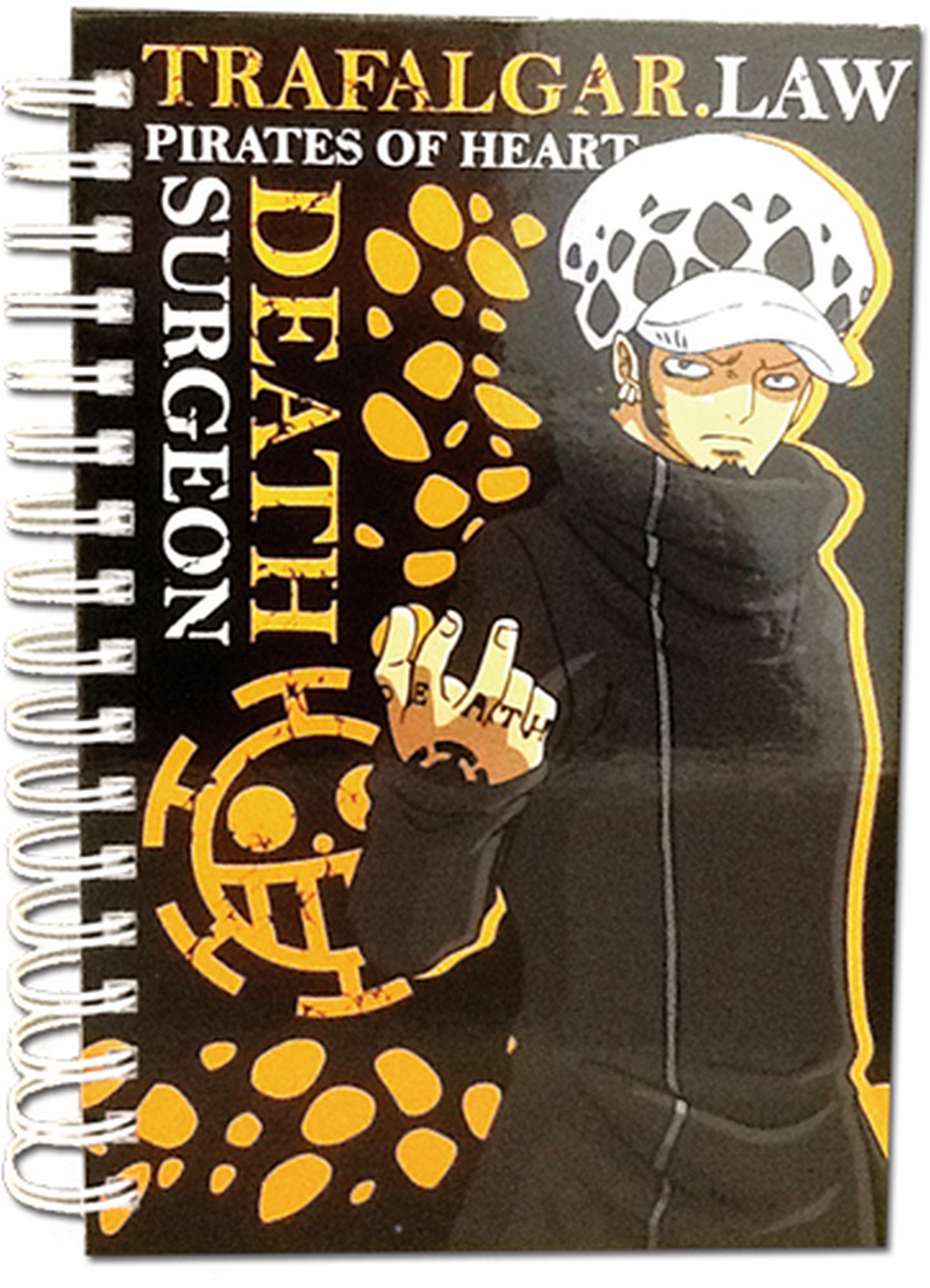 One Piece - Trafalgar D. Water Law Hardcover Notebook