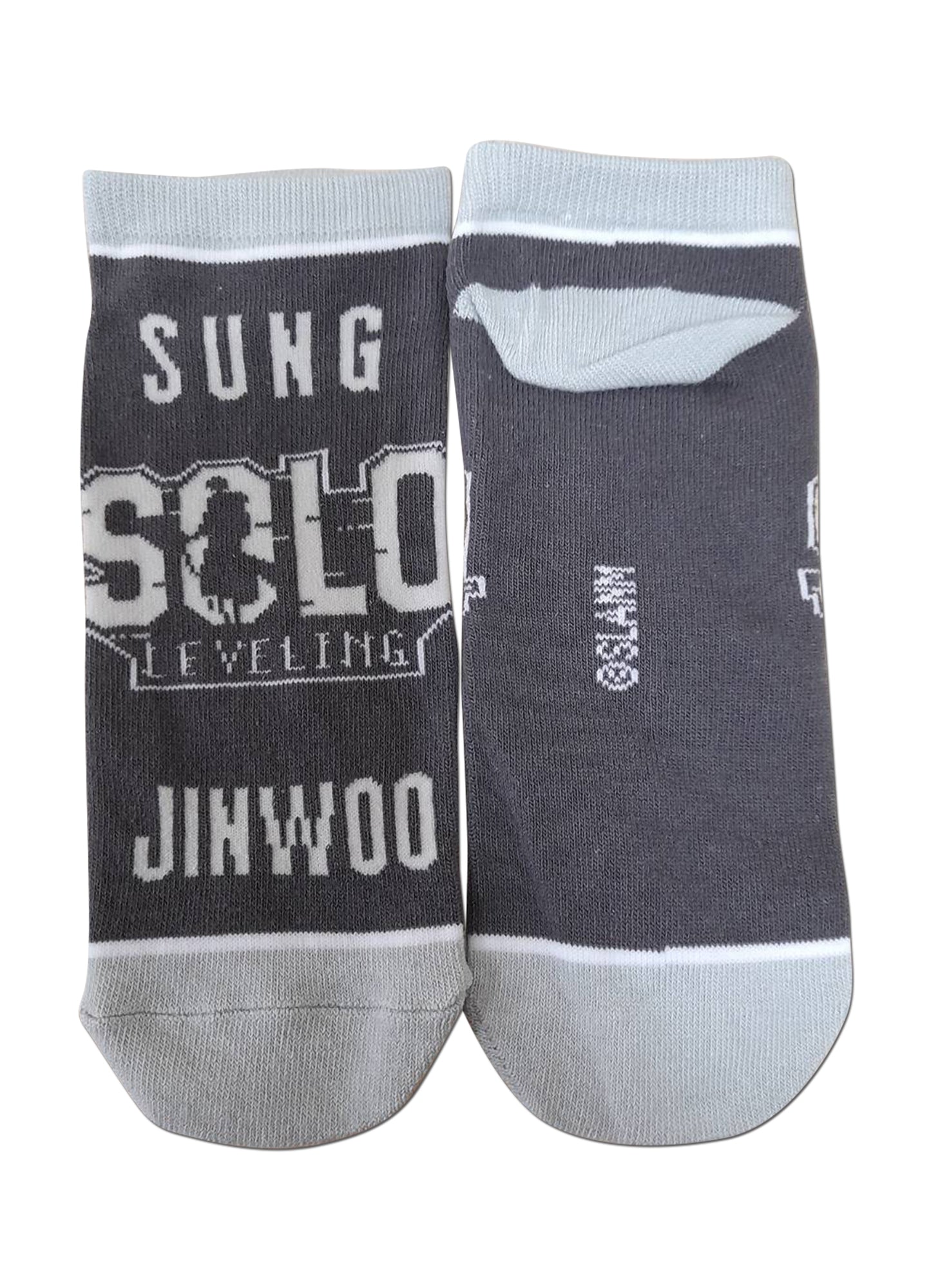 Solo Leveling - Sung Jinwoo Outline Ankle Socks