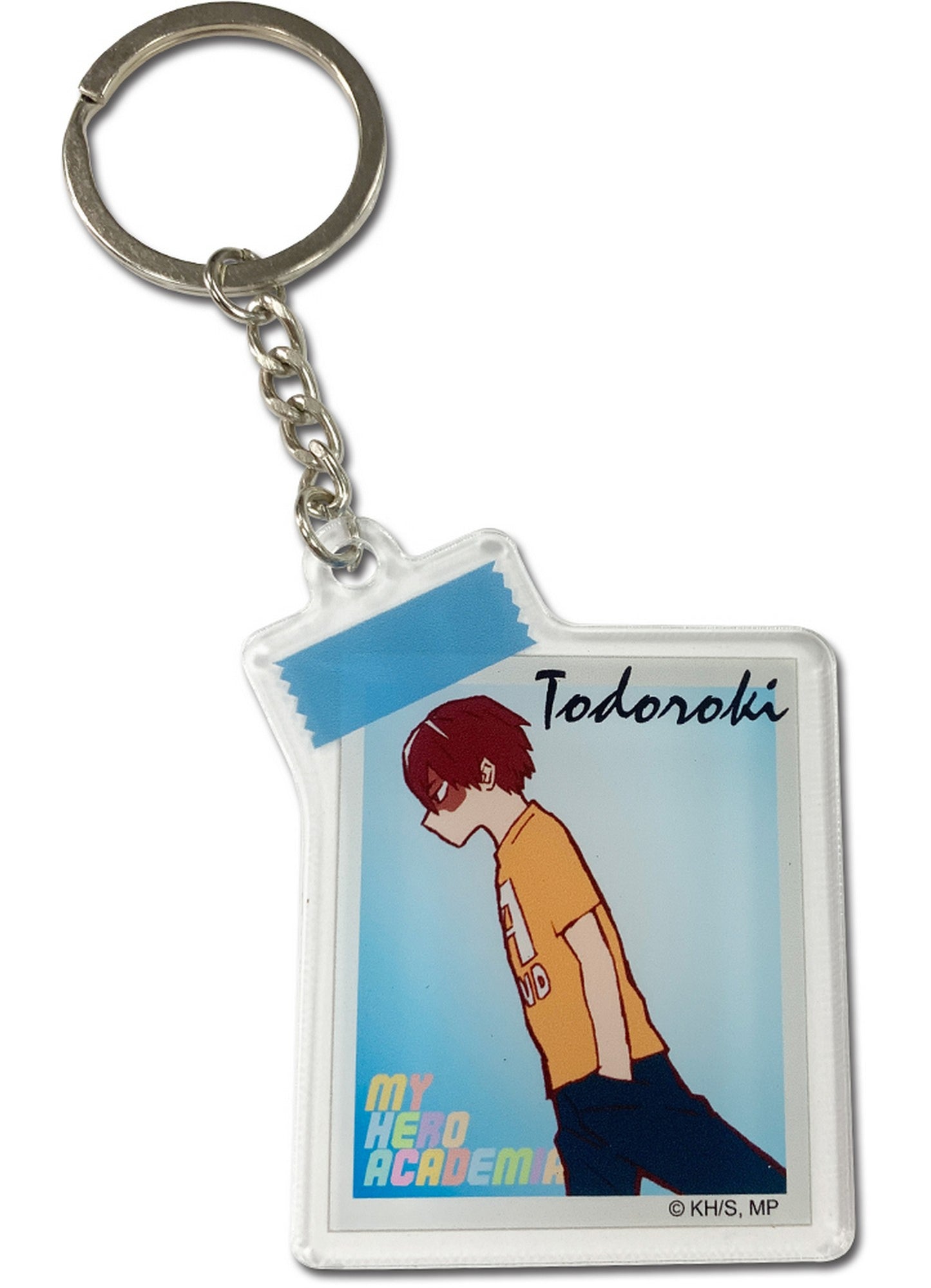 My Hero Academia S4 - Shoto Todoroki Photo Keychain