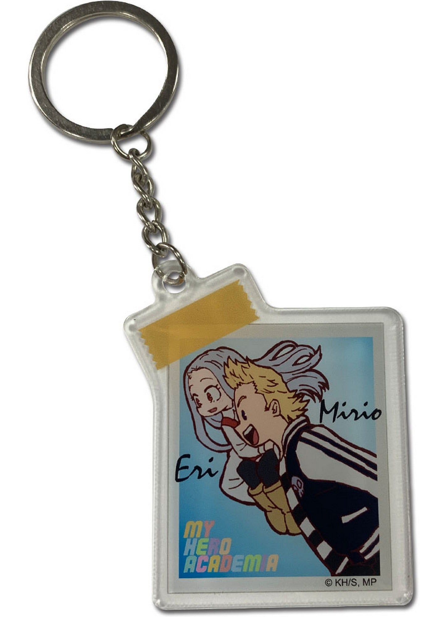 My Hero Academia S4 - Mirio Togata & Eri Photo Keychain