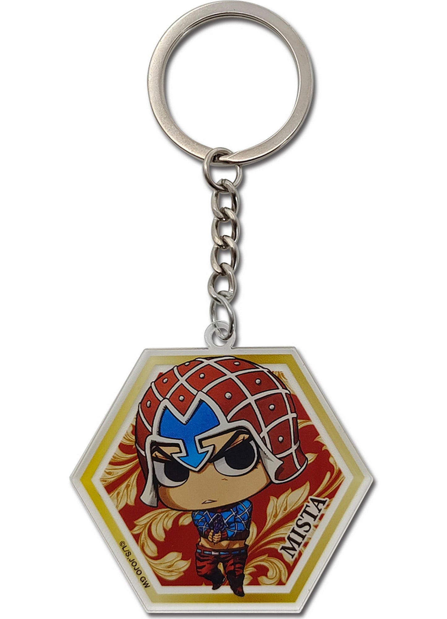 Jojos Bizarre Adventure S4 - SD Guido Mista Acrylic Keychain