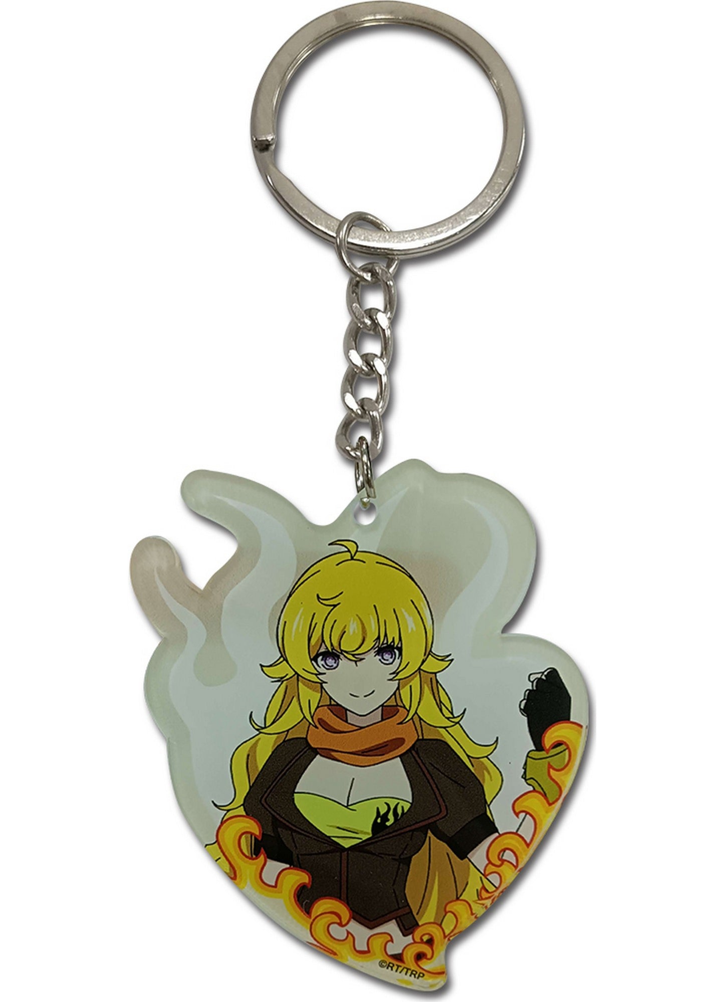 Rwby Ice Queendom - Yang Yellow Color Acrylic Keychain