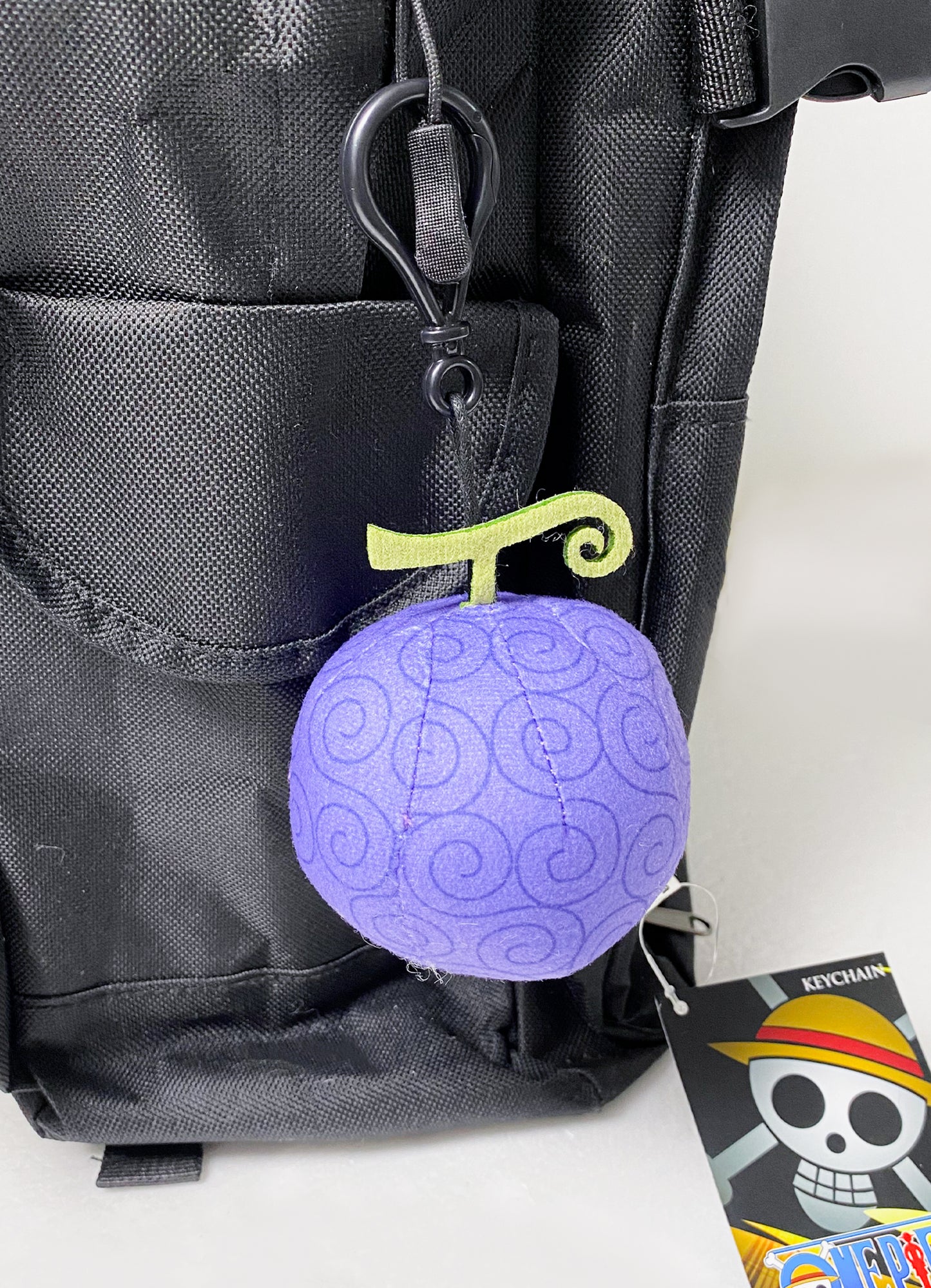 One Piece - Gum Gum Fruit Plush Keychain 2.5 H'