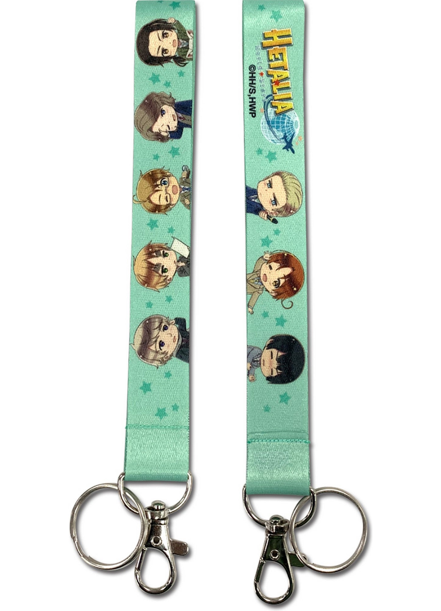 Hetalia S7 - SD Character Wristband Lanyard