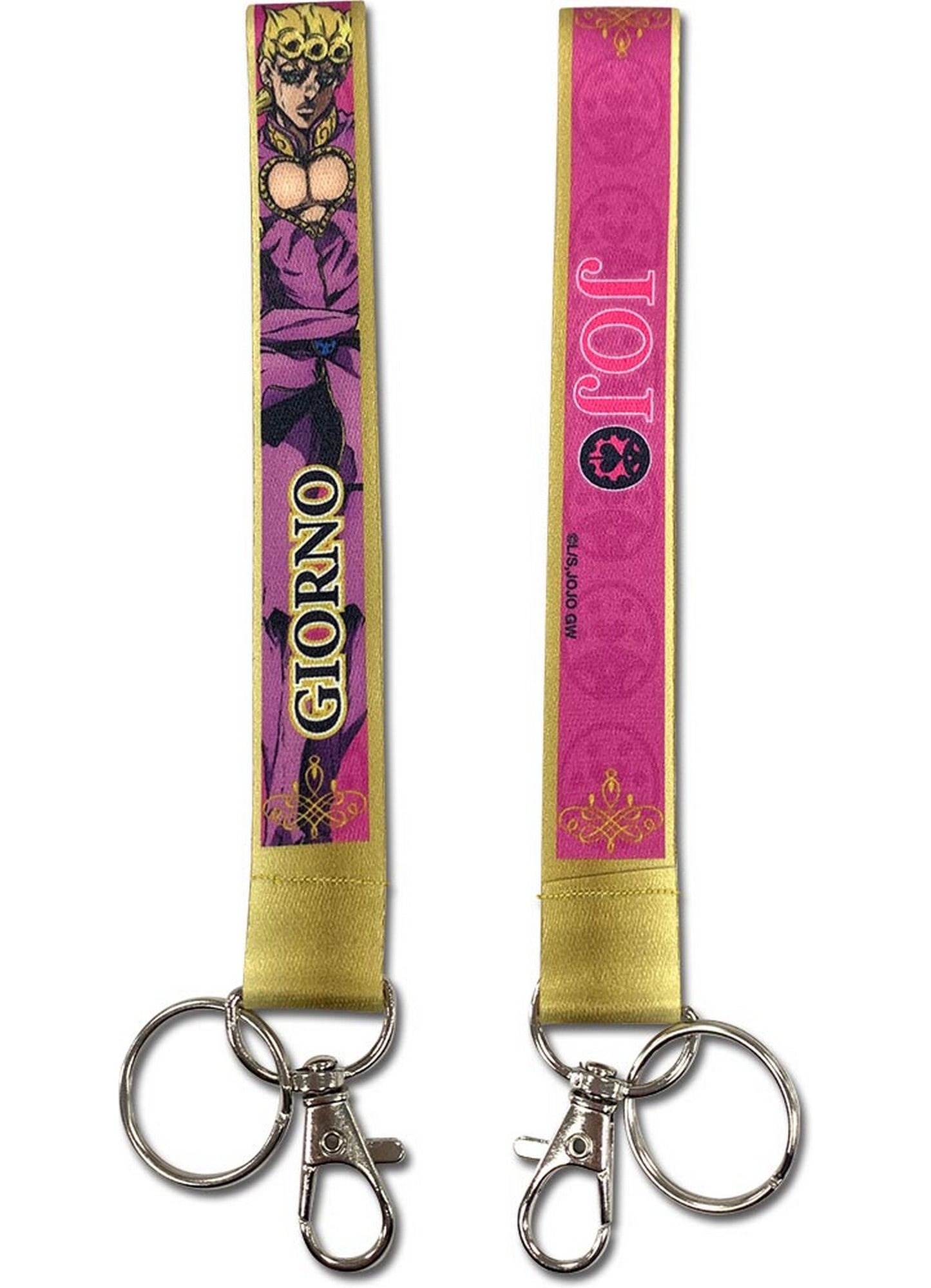 Jojos Bizarre Adventure S4 - Giorno Giovanna Wristband Lanyard