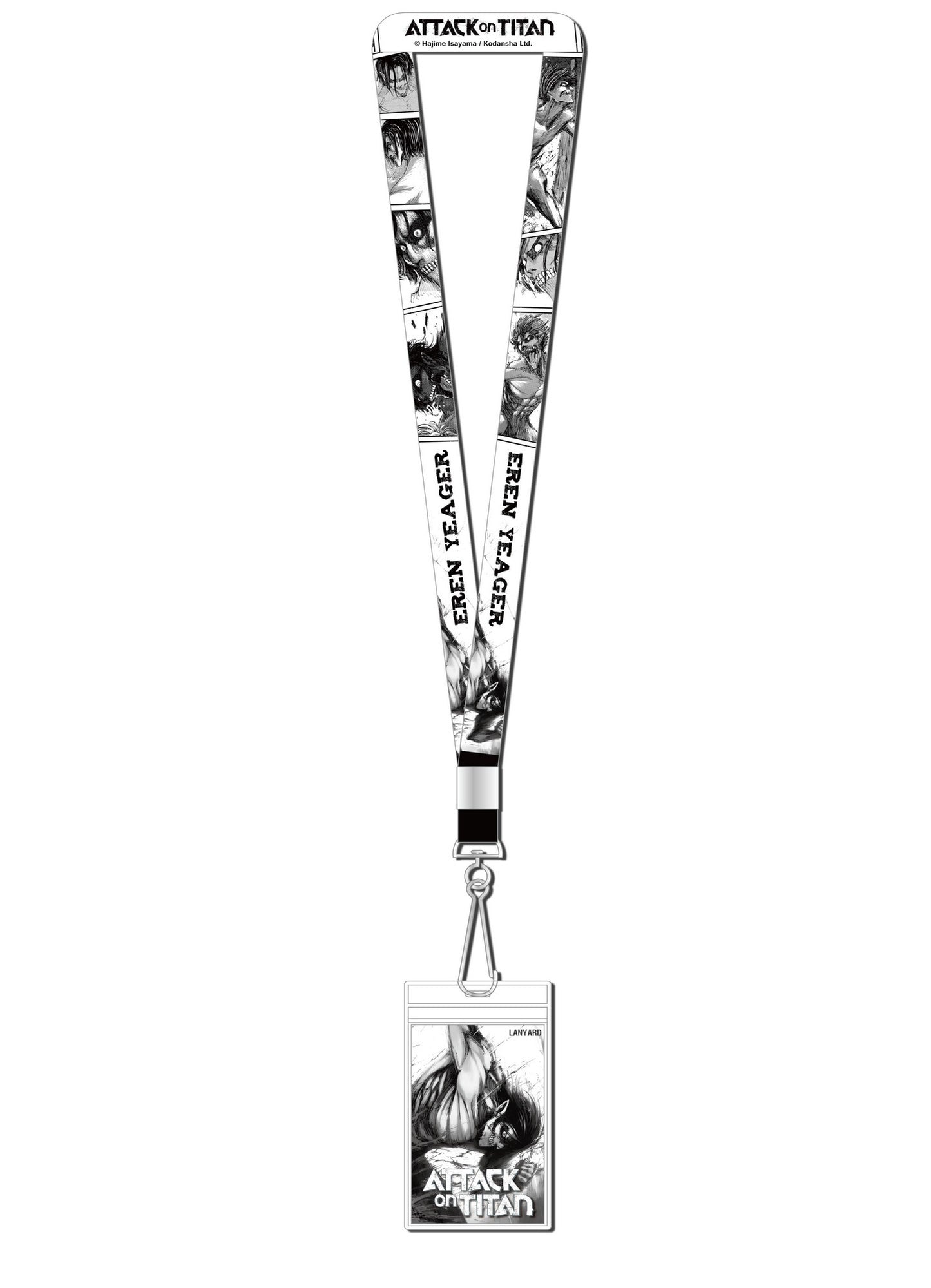 Attack On Titan (Manga) - Eren Yeager Titan Form 01 Lanyard