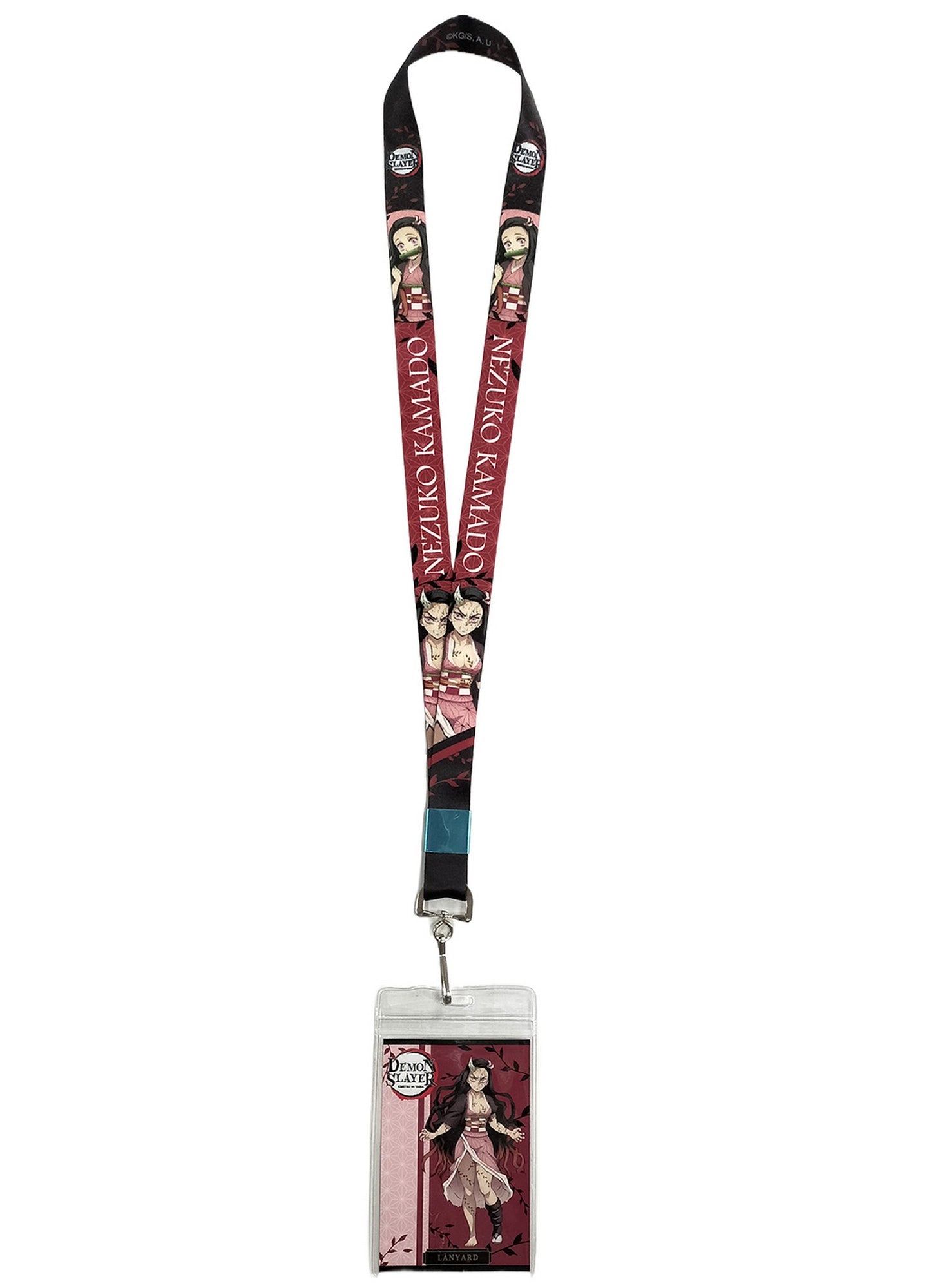 Demon Slayer Tv2 - Nezuko Kamado Pattern Lanyard