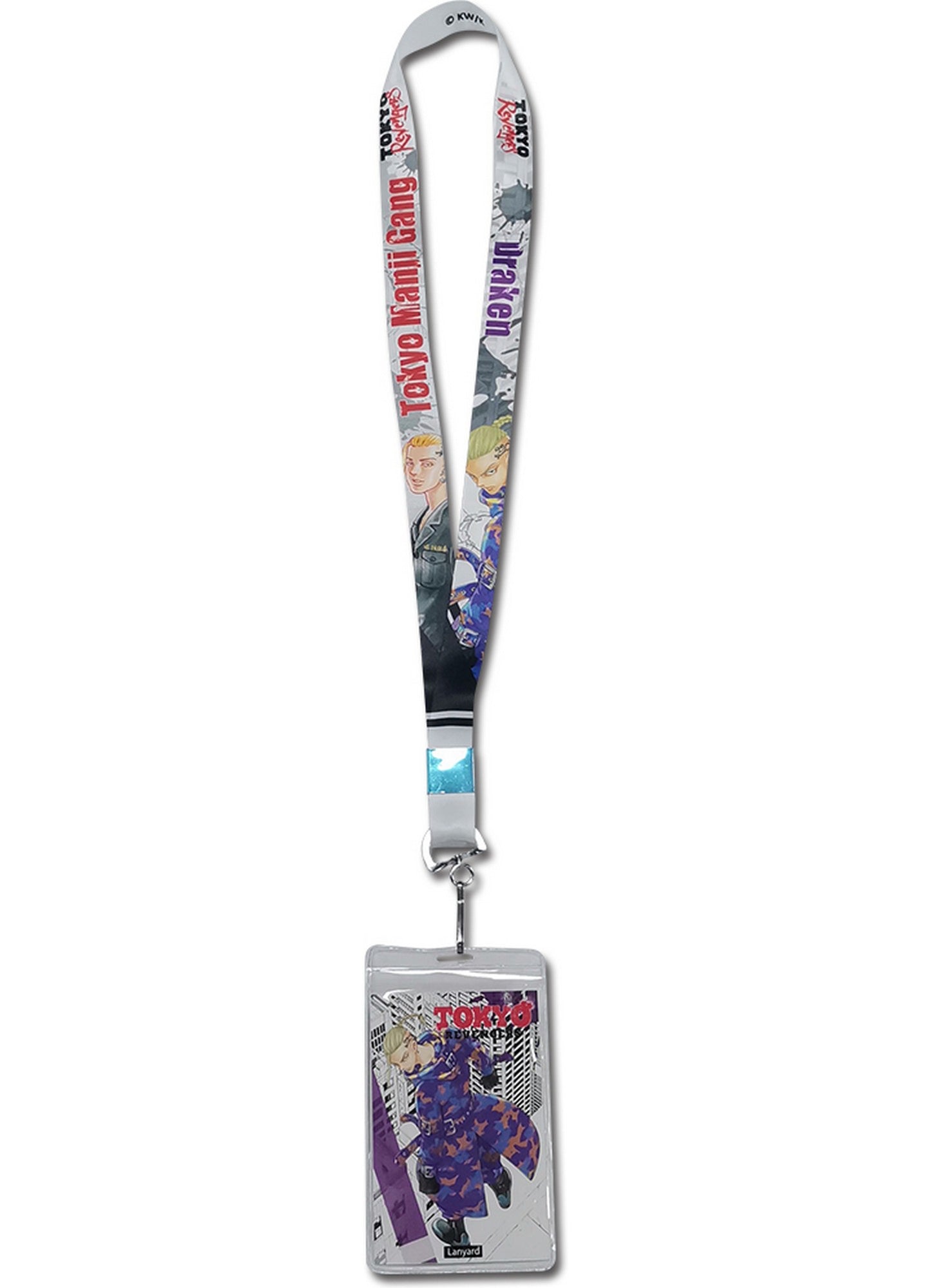 Tokyo Revengers - Ken Ryuguji "Draken "With Manga Background Lanyard