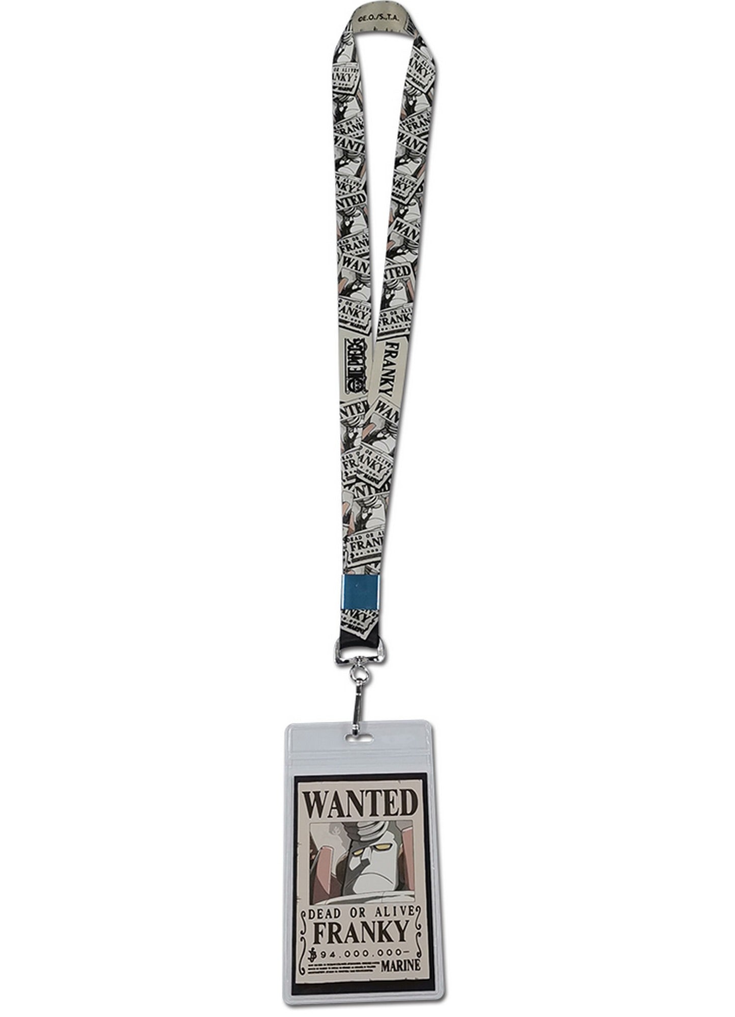 One Piece - Franky Wanted Poster Style #1 Lanyard