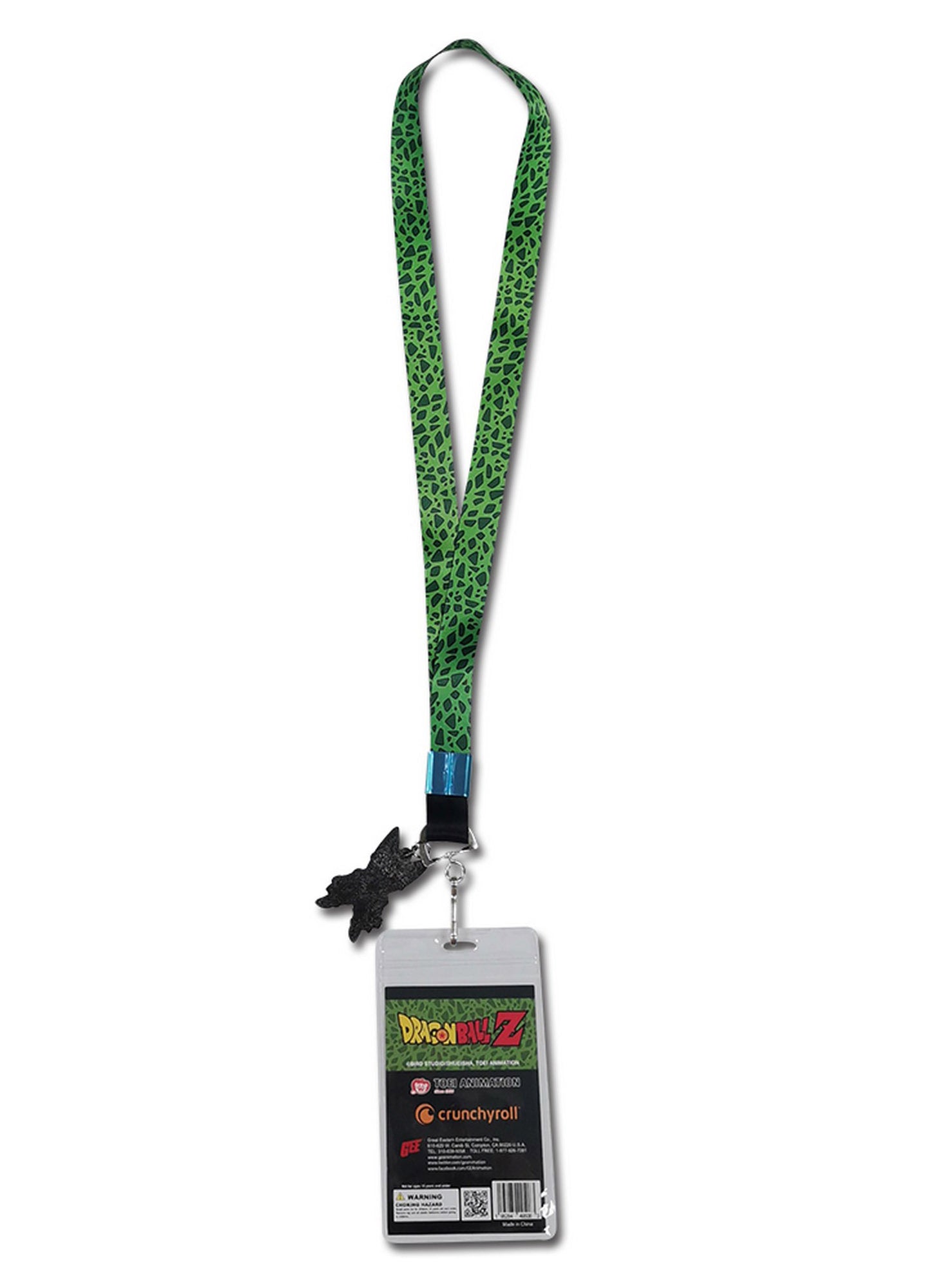 Dragon Ball Z - Perfect Cell With Pattern Lanyard