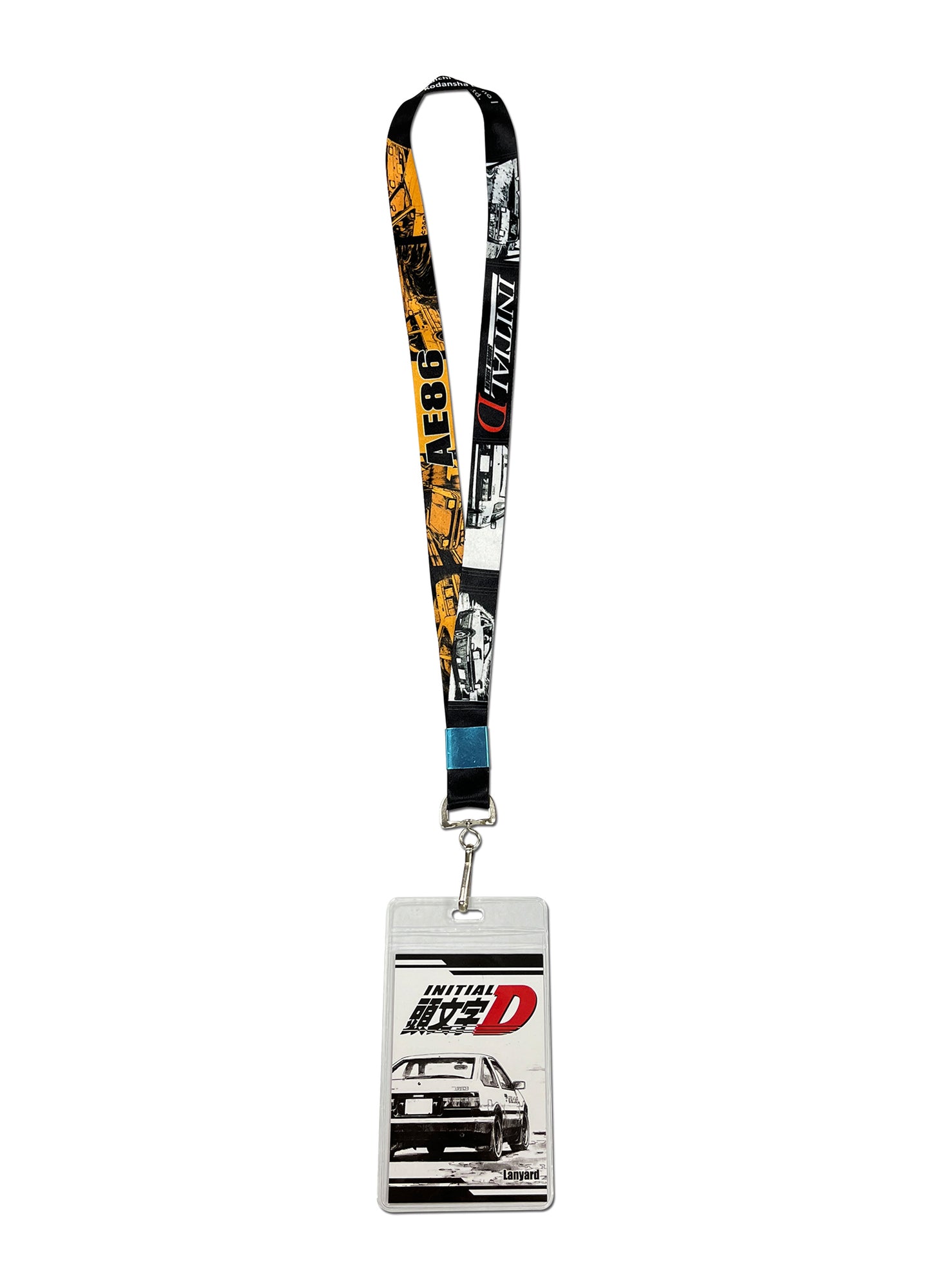 Initial D Manga - Ae86 Car Manga Screenshot Lanyard