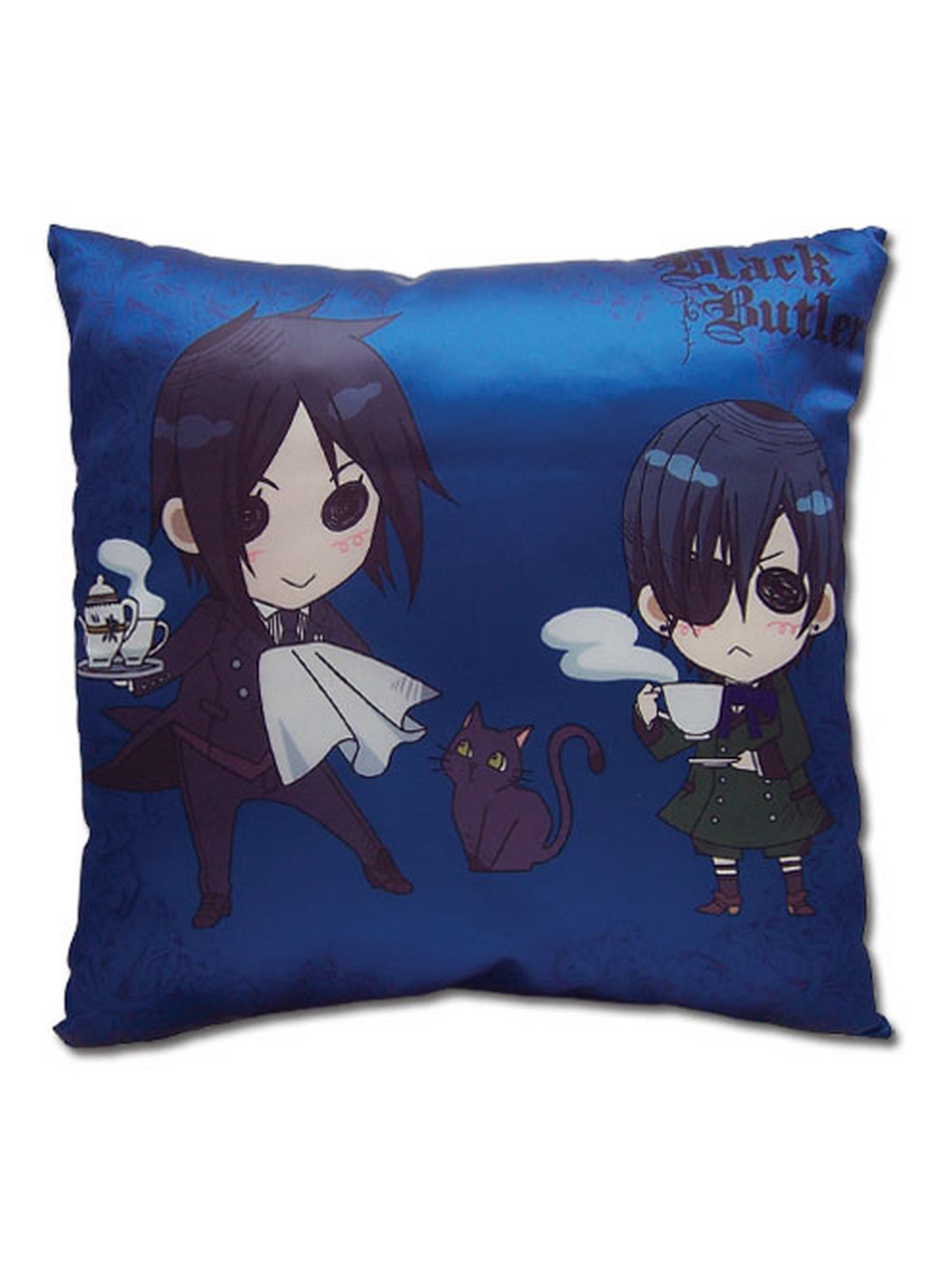 Black Butler - SD Sebastian Michaelis & Ciel Phantomhive Square Pillow
