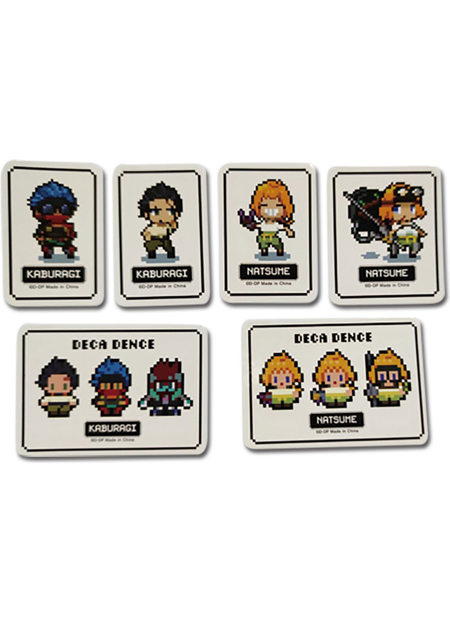 Deca-Dence - Key Visual Die-Cut Sticker