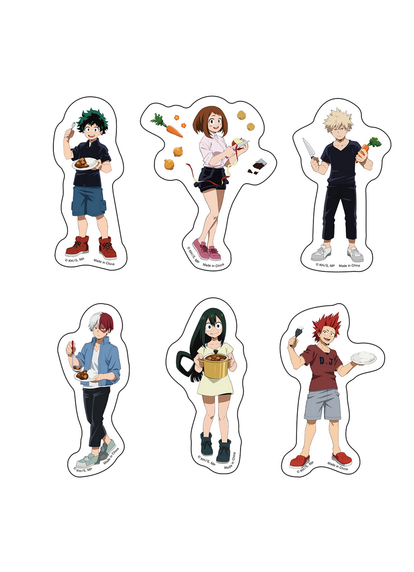 My Hero Academia S5 - Die-Cut Group A Sticker Set