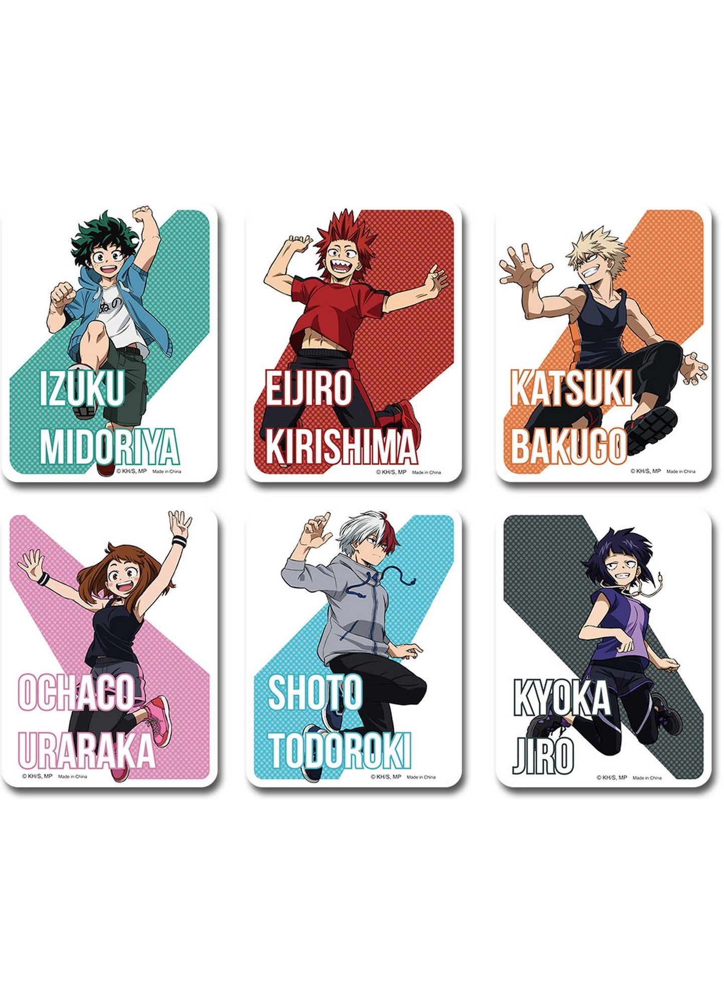 My Hero Academia S5 - Group #02 Die-Cut Sticker Set