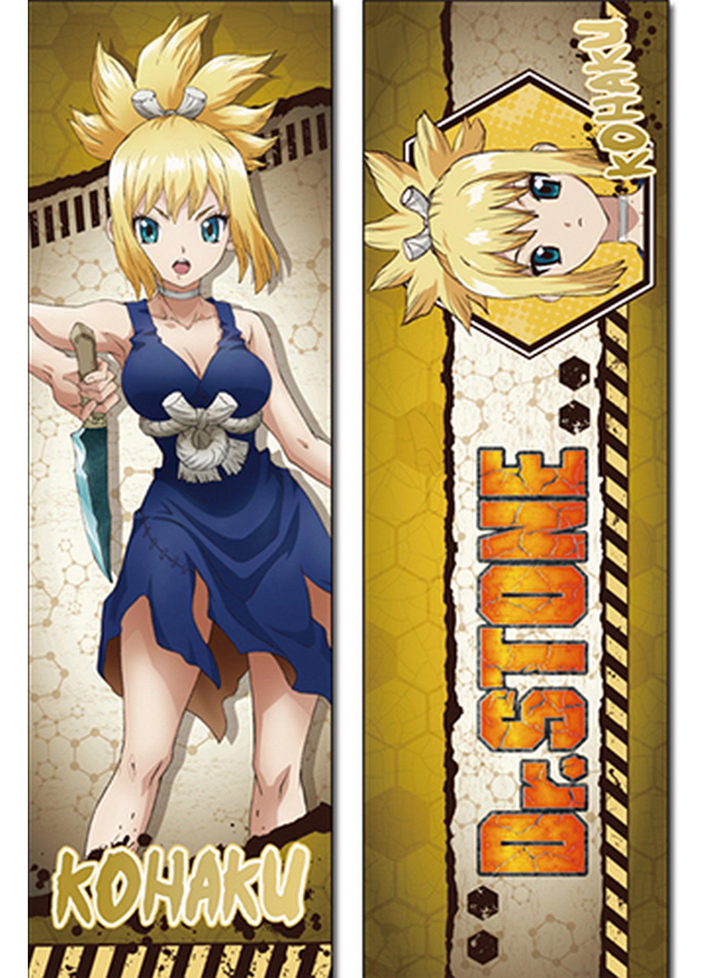 Dr. Stone - Kohaku Body Pillow 13.3"W x 43"H