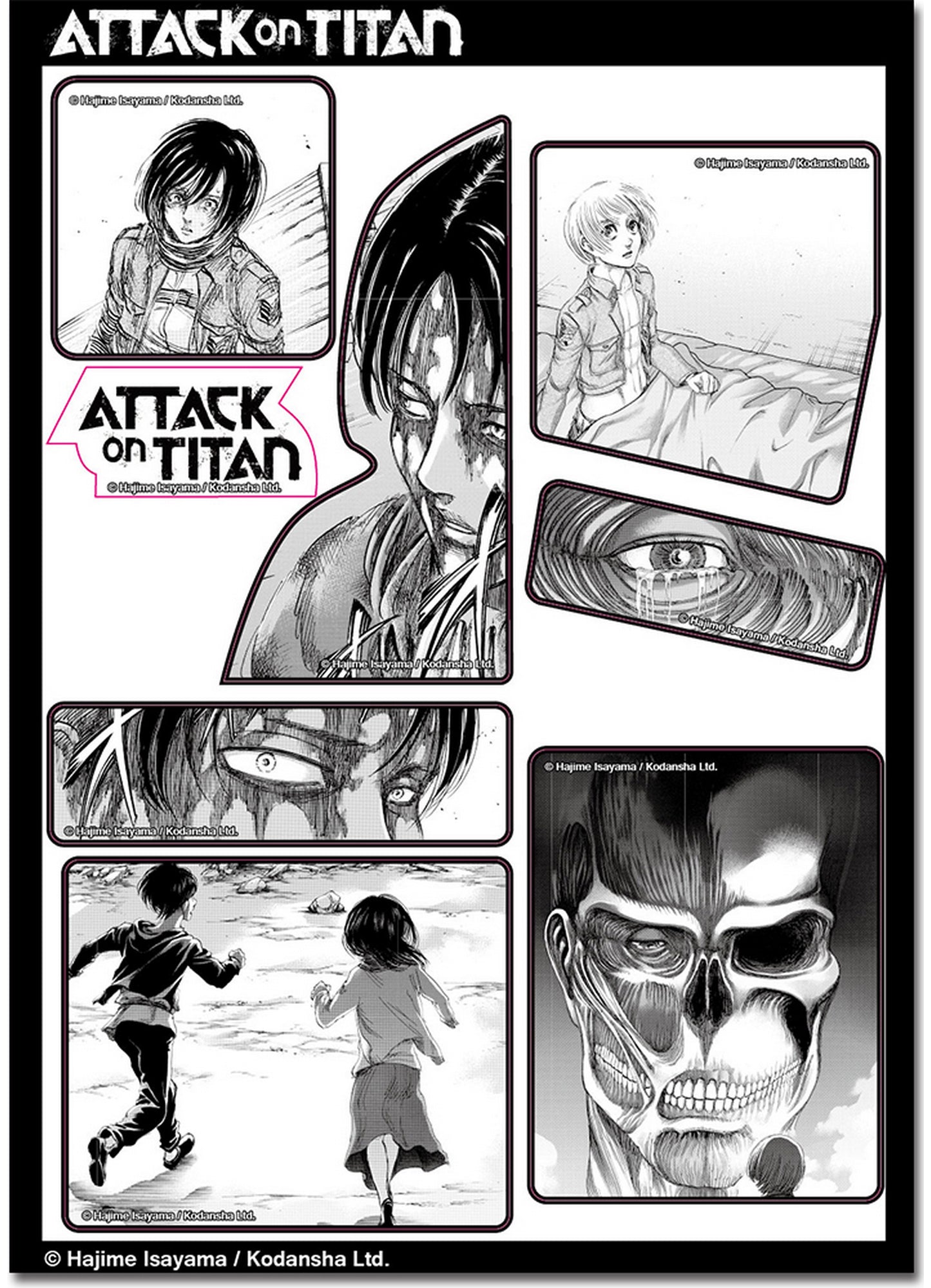 Attack On Titan (Manga) - Vol 21 Manga Sticker