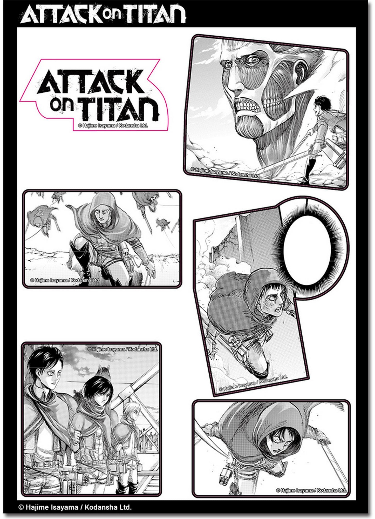 Attack On Titan (Manga) - Vol 18 Manga Sticker