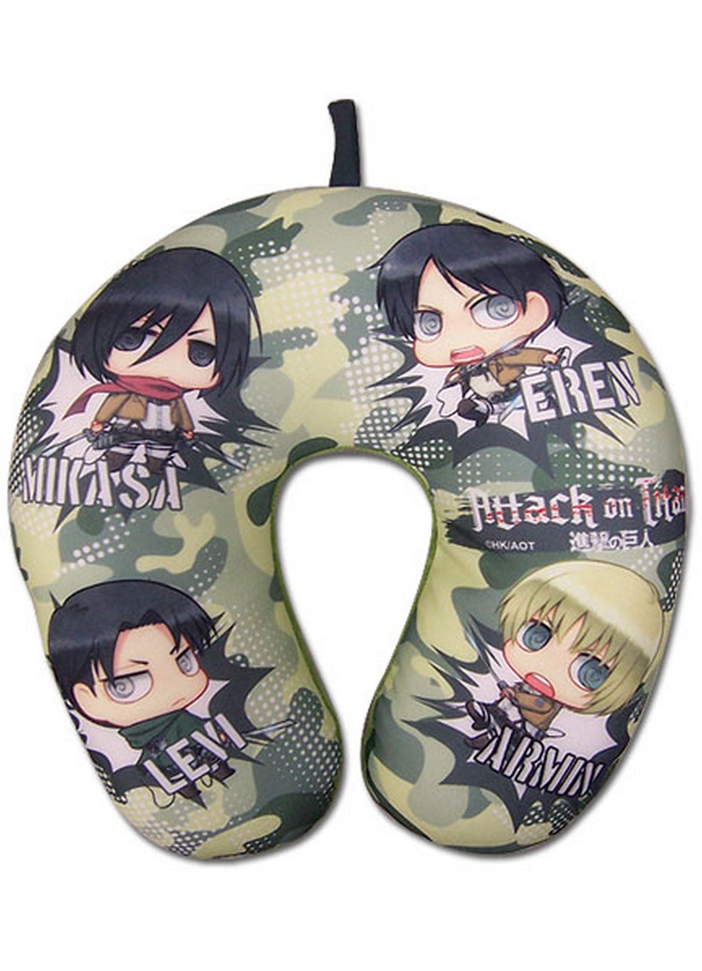 Attack On Titan - Group SD Neck Pillow