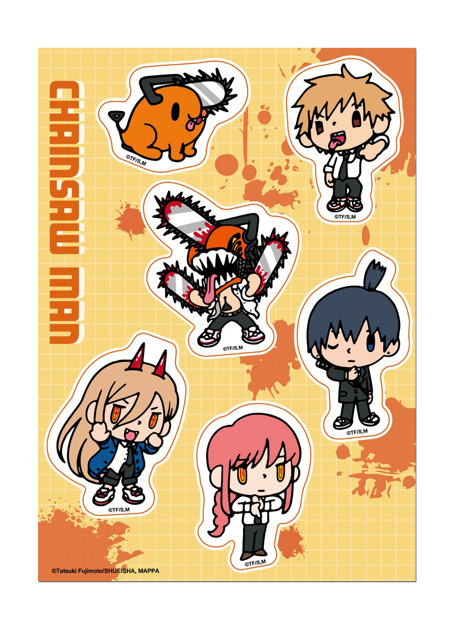 Chainsaw Man - Pochita Sticker 5" X 7"