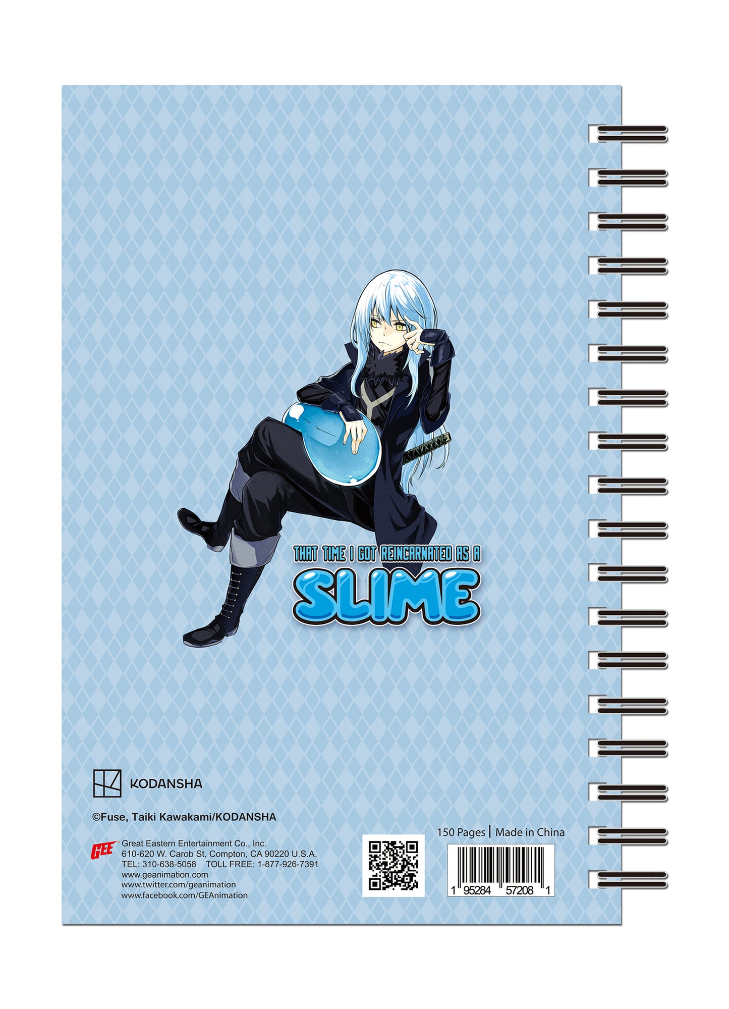 That Time I Got Reincarnated As A Slime (Manga) - Rimuru Tempest Slime Notebook