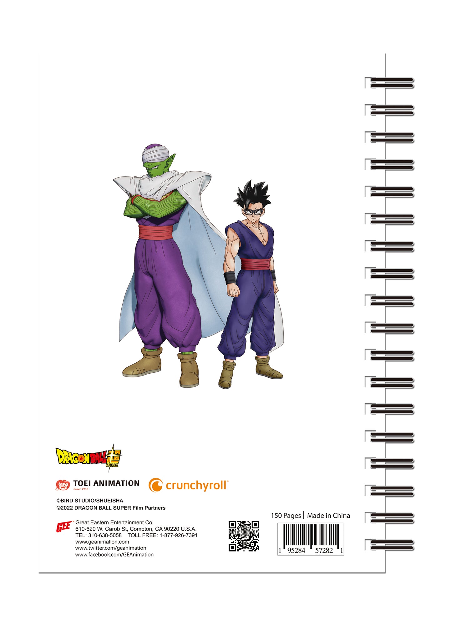 Dragon Ball Super Super Hero Movie- Key Visual 02 Notebook