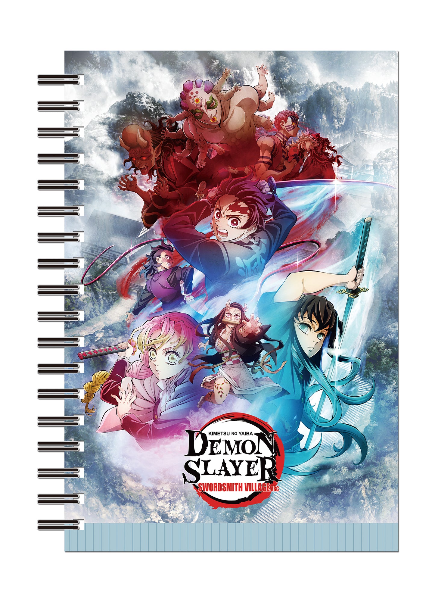 Demon Slayer S3 - Key Art 1 Notebook