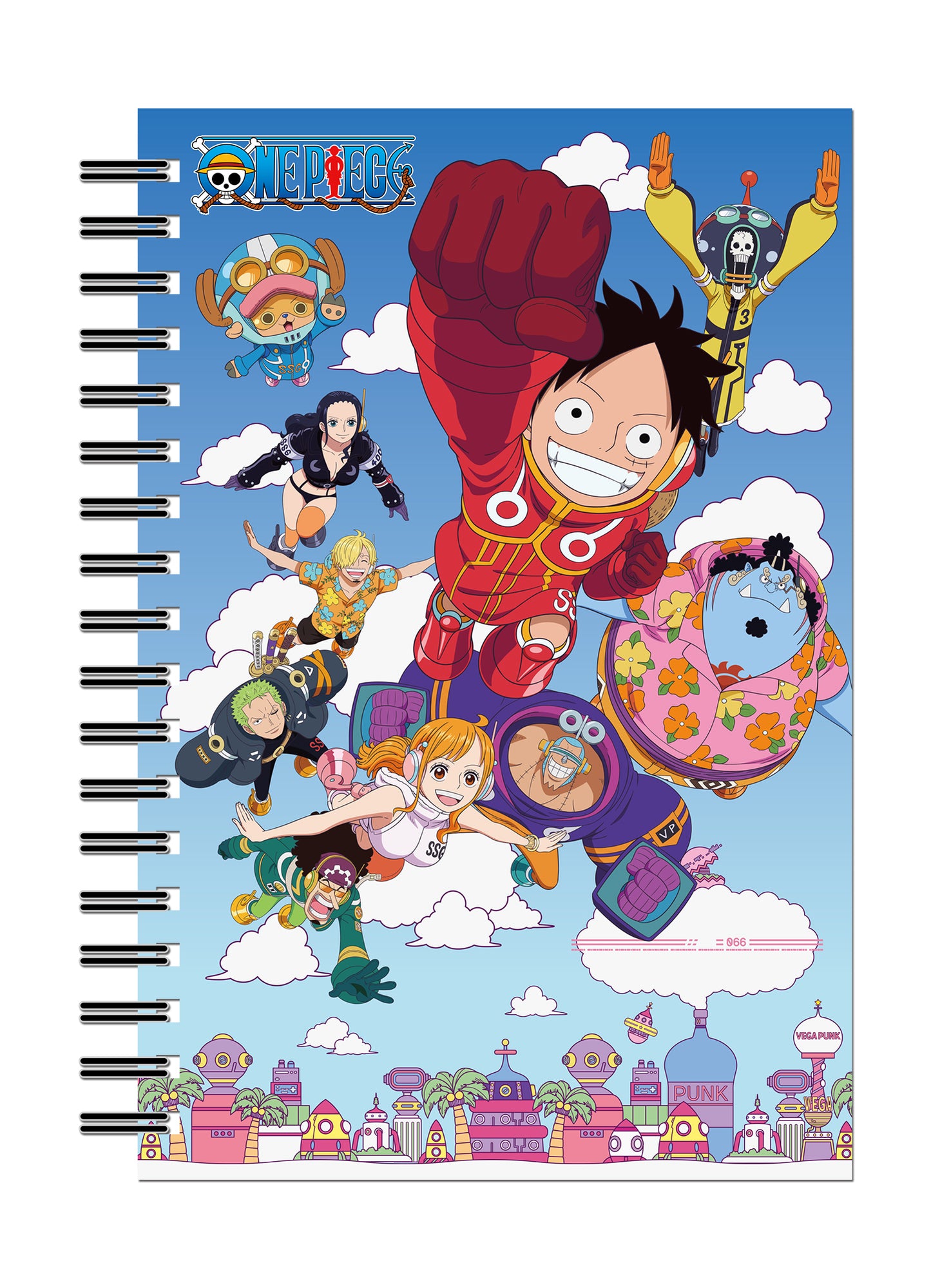 One Piece - Egghead Island Group Characters Notebook