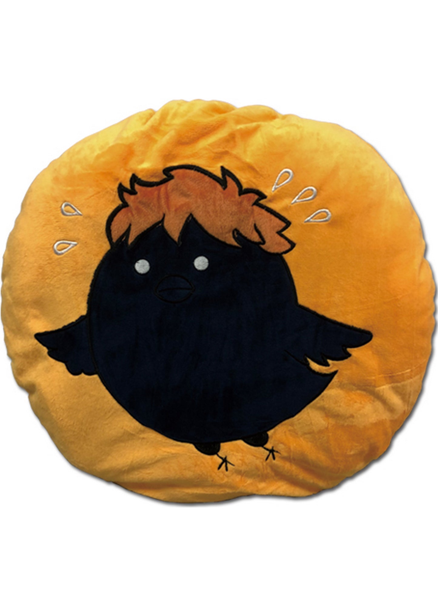 Haikyu S2 - Shoyo Hinata Crow Round Shaped Throw Pillow