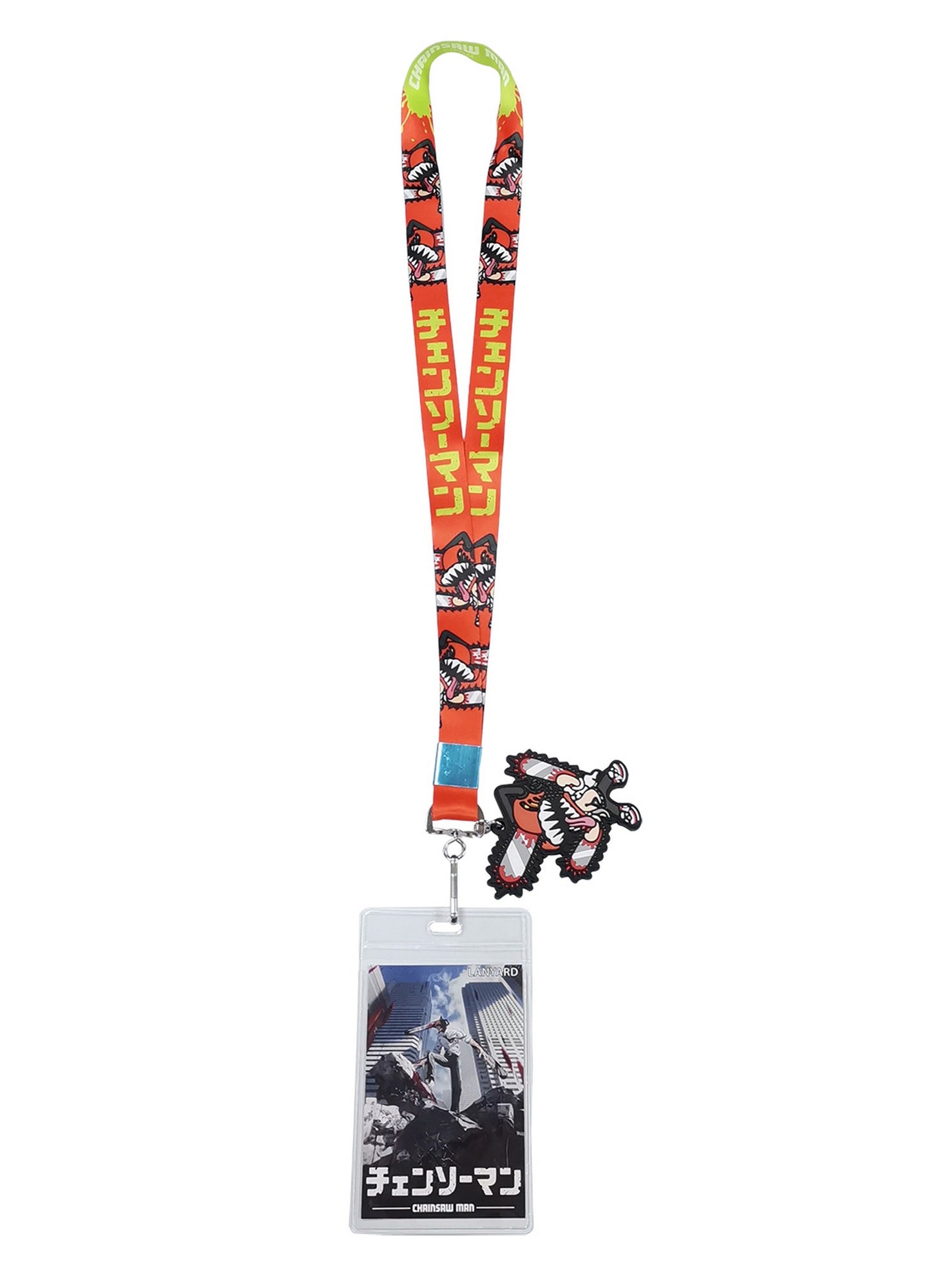 Chainsaw Man - Chainsaw Man With Charm Lanyard #1