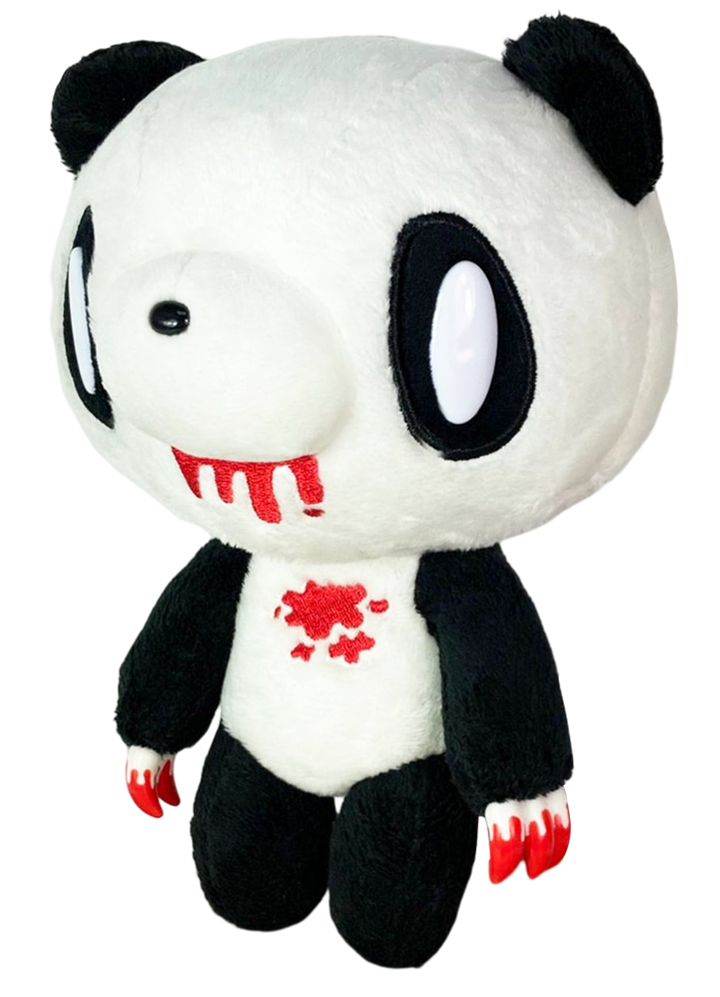 Gloomy Bear And Gloomy - Black White Gloomy Bear Plush 8"H