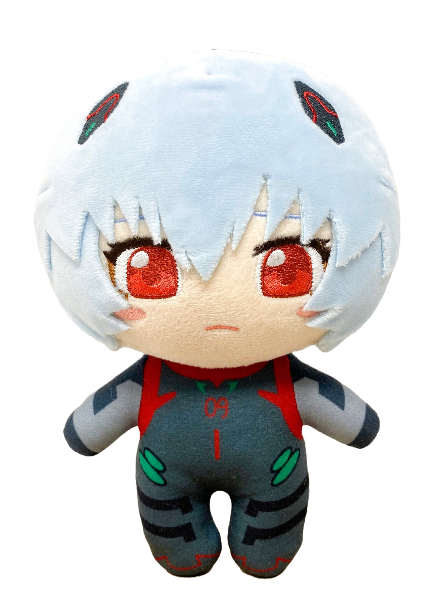 Evangelion New Movie - Rei Ayanami Black Plug Suit Plush 7"H