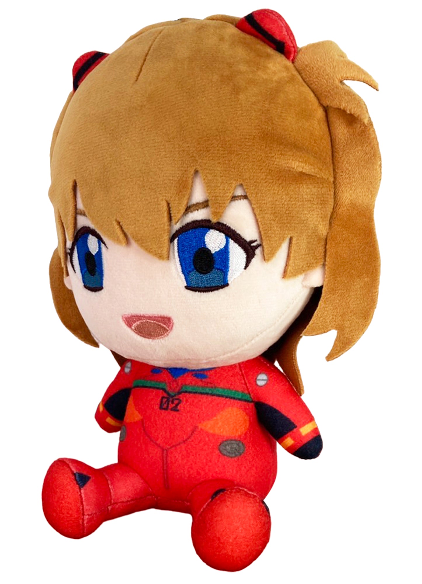 Evangelion New Movie - Asuka Langley Sitting Plush 7"H