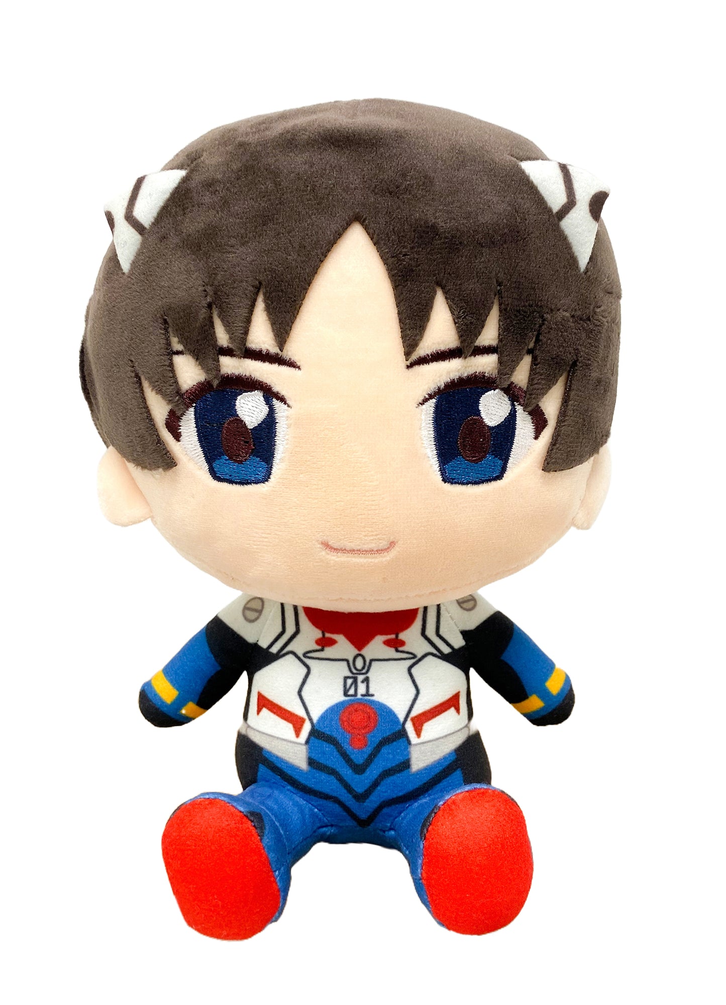 Evangelion New Movie - Kaworu Nagisa Sitting Plush 7"H