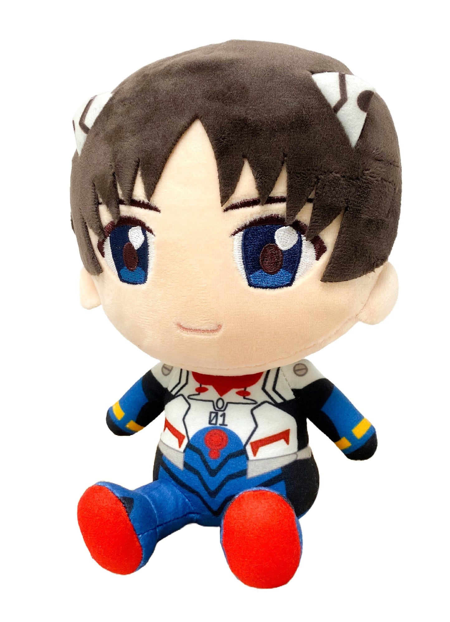 Evangelion New Movie - Kaworu Nagisa Sitting Plush 7"H