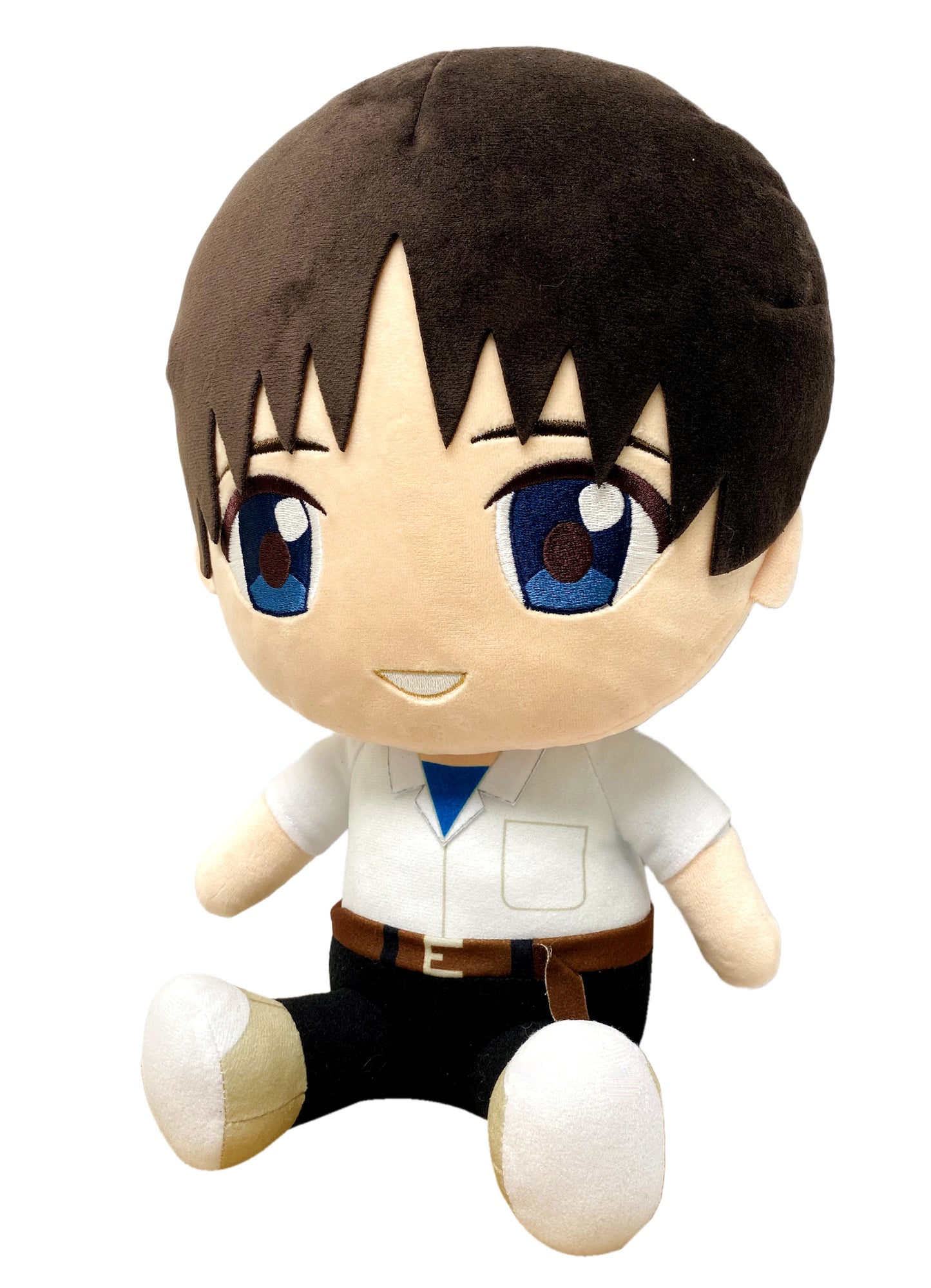 Evangelion New Movie - Shinji Ikari Uniform Sitting Plush 12"H