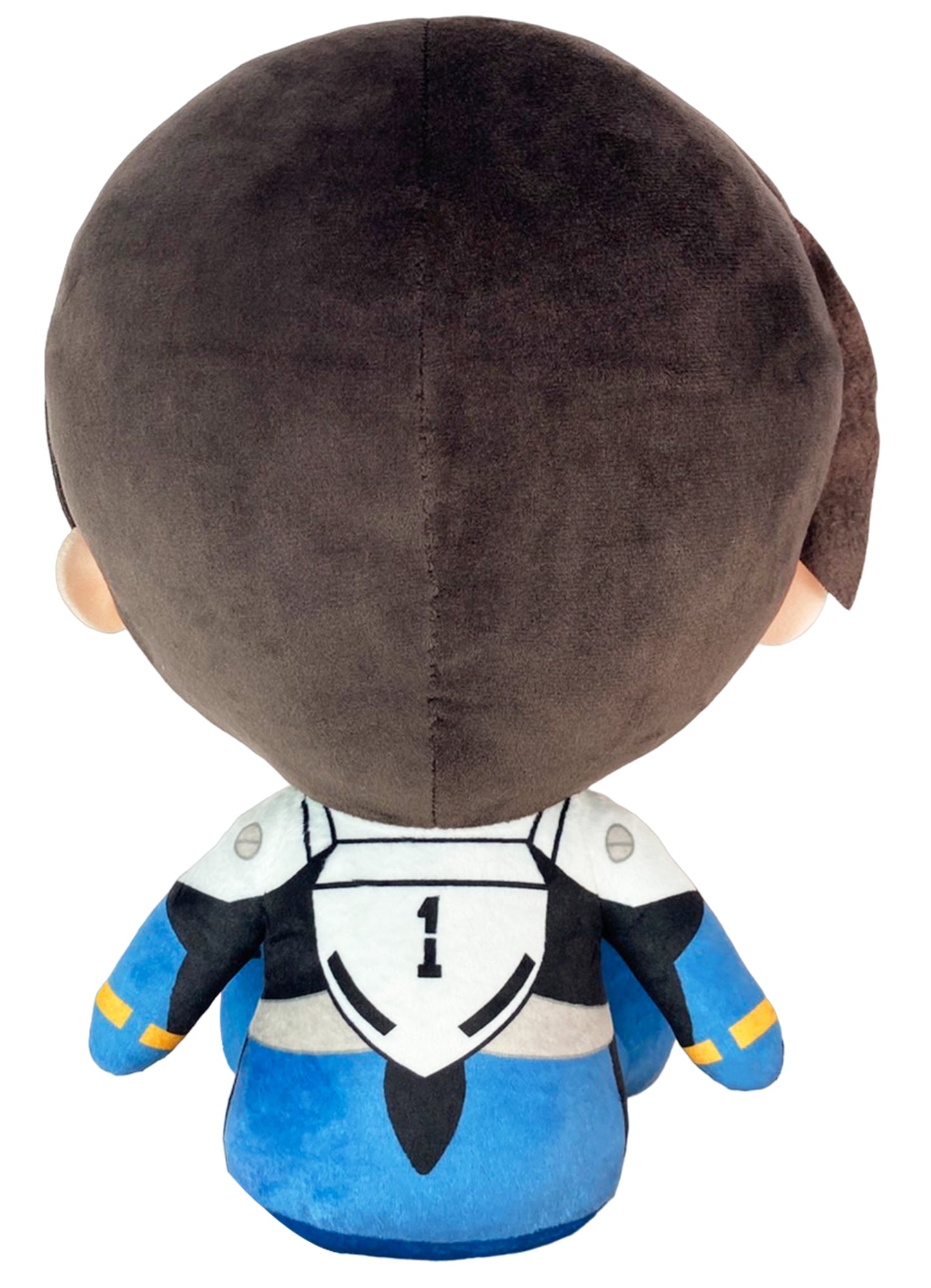 Evangelion New Movie - Shinji Ikari Plug Suit Sitting Plush 12"H