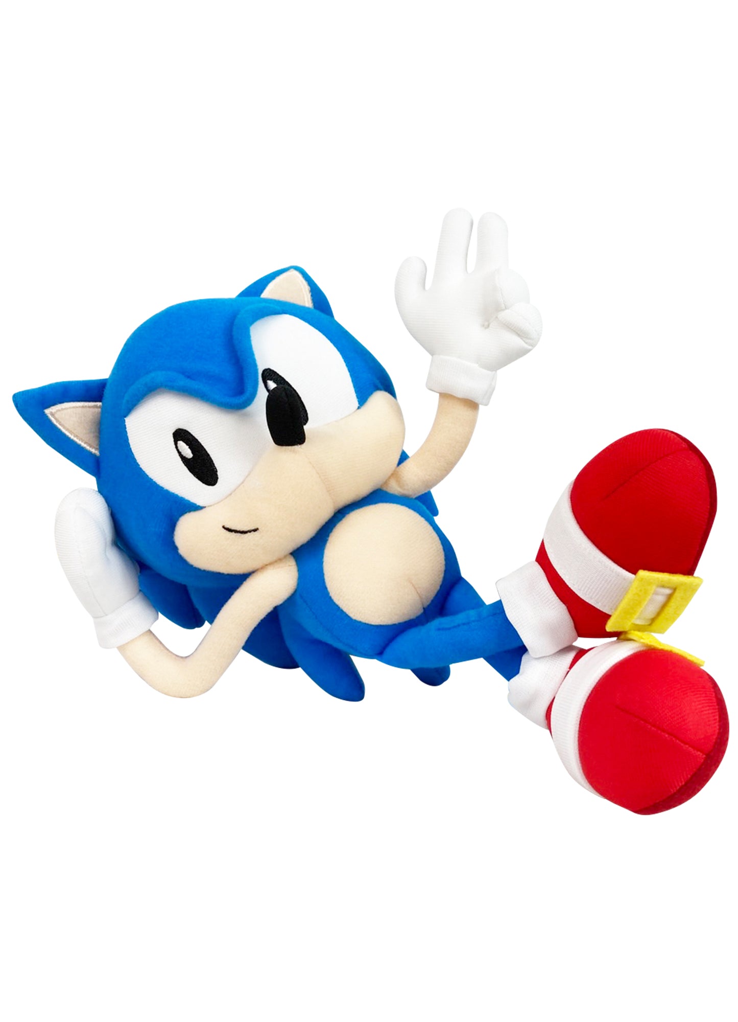 Sonic Classic- Sonic Laying Plush 10"H