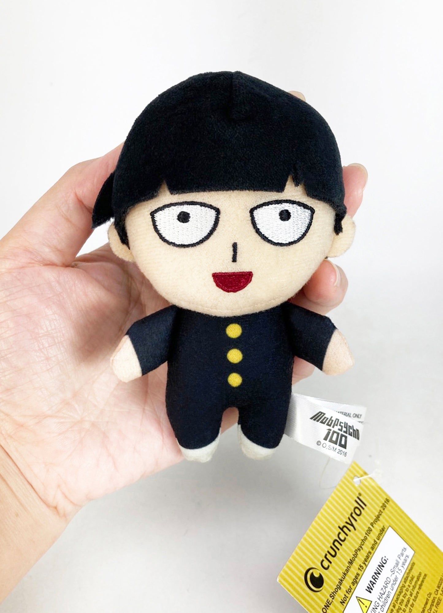 Mob Psycho 100 - Mob "Shigeo Kageyama" Plush 4.5"H
