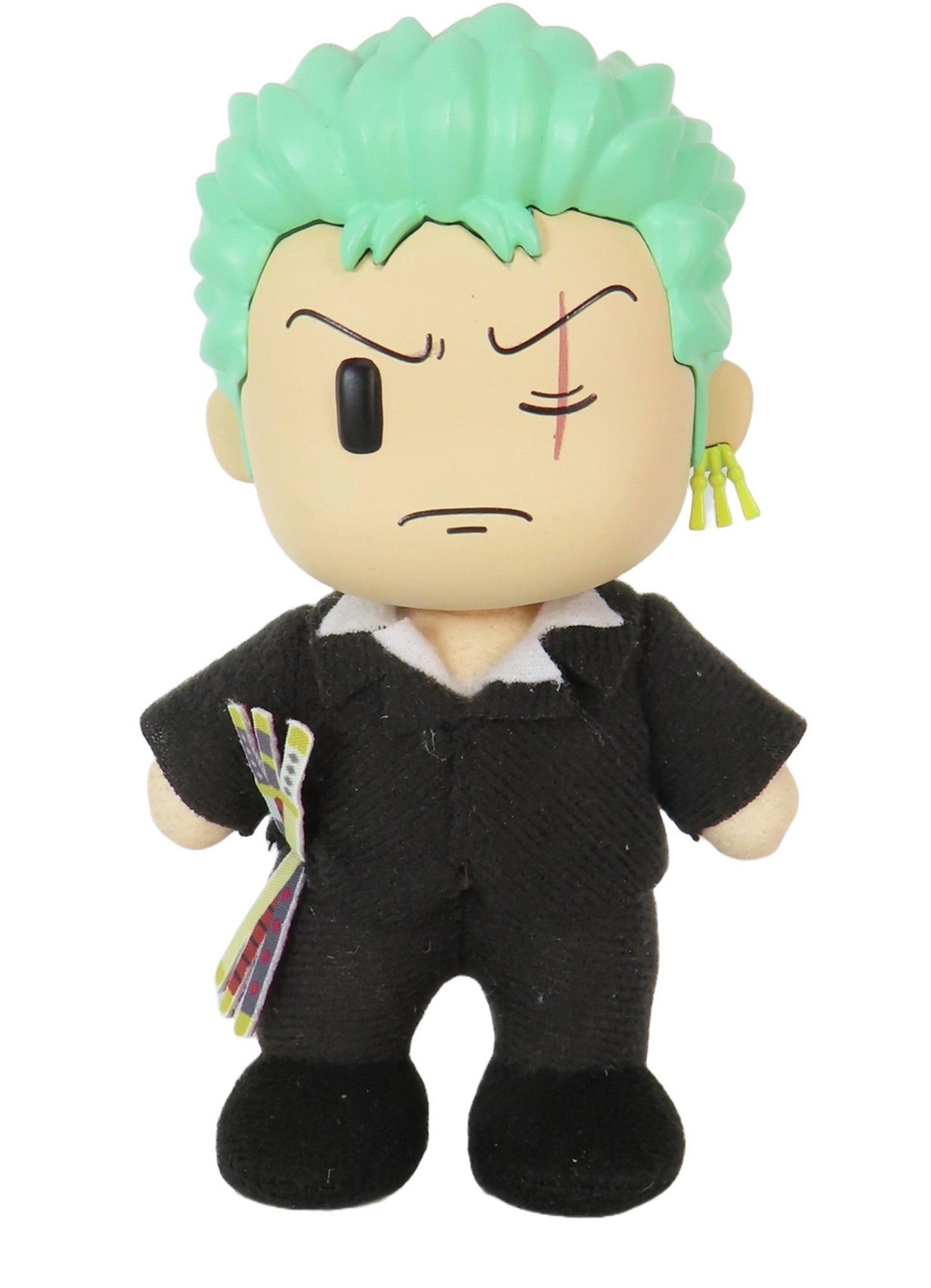 One Piece - Roronoa Zoro Dressrosa FigureKey Plush 4.5"H