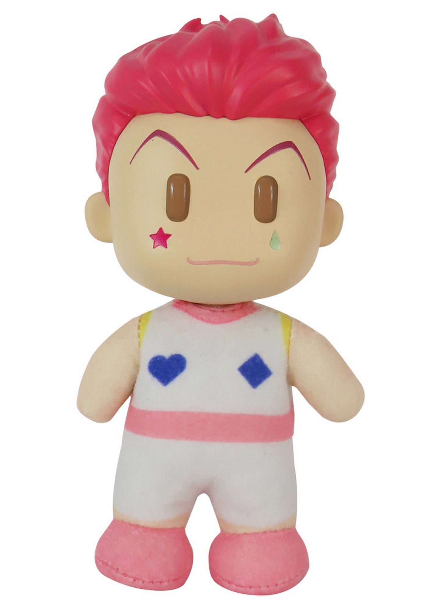 Hunter X Hunter - Hisoka Morow Greed Island Costume FigureKey Plush 4.5"H