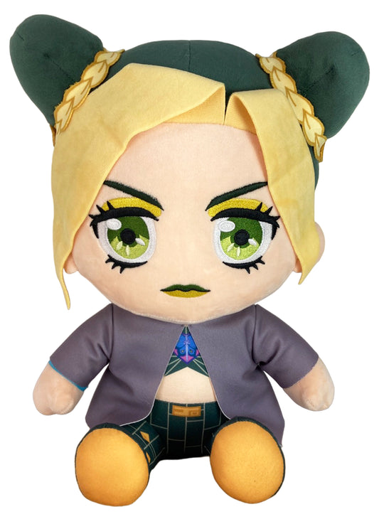 Jojo's S5 - Jolyne Cujoh Sitting Plush 12"H