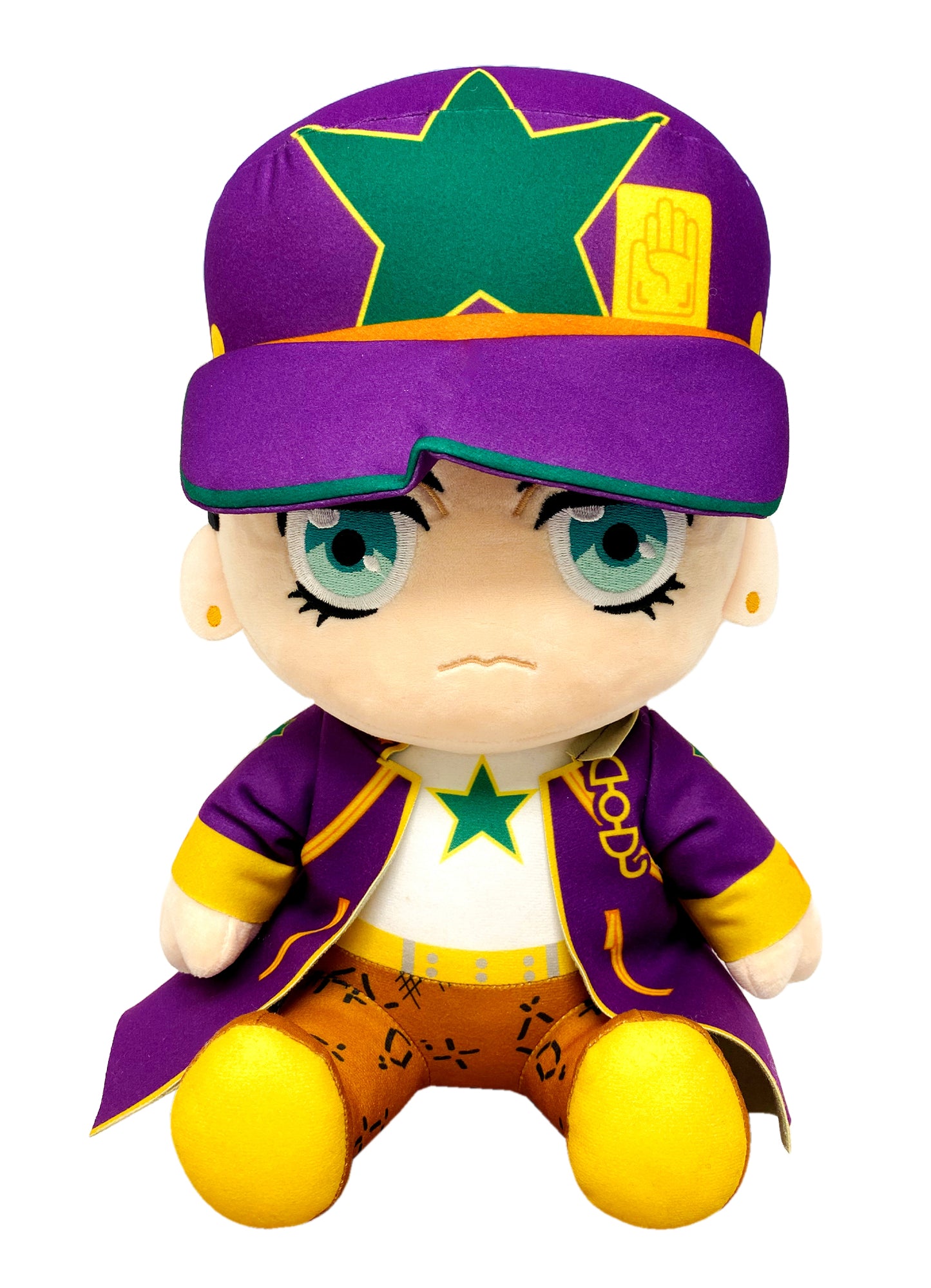 Jojo's S5 - Jotaro Kujo Sitting Plush 12"H
