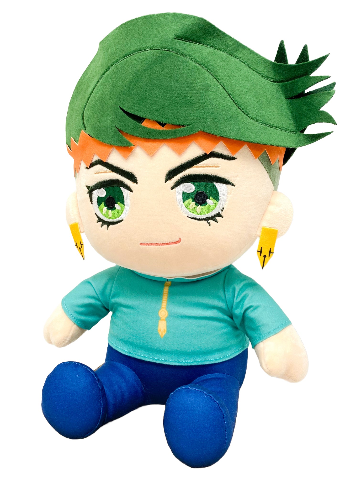 Jojo Kishibe Rohan - Kishibe Rohan Mutsu Kabe Hill Ver. Sitting Plush 12"H
