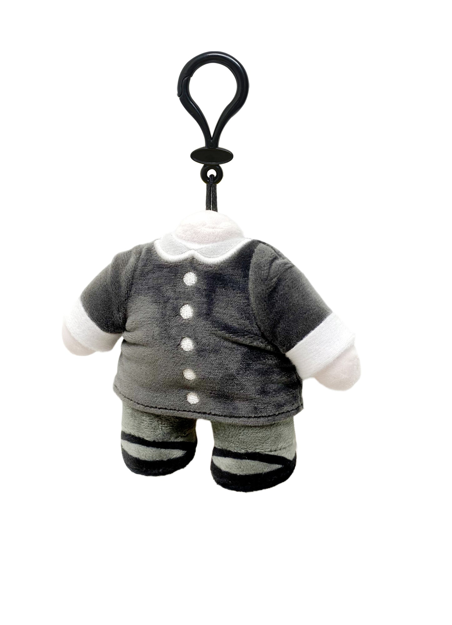 The Addams Family TV - Headless Doll Mini Plush w/ Spring Clip 4"H