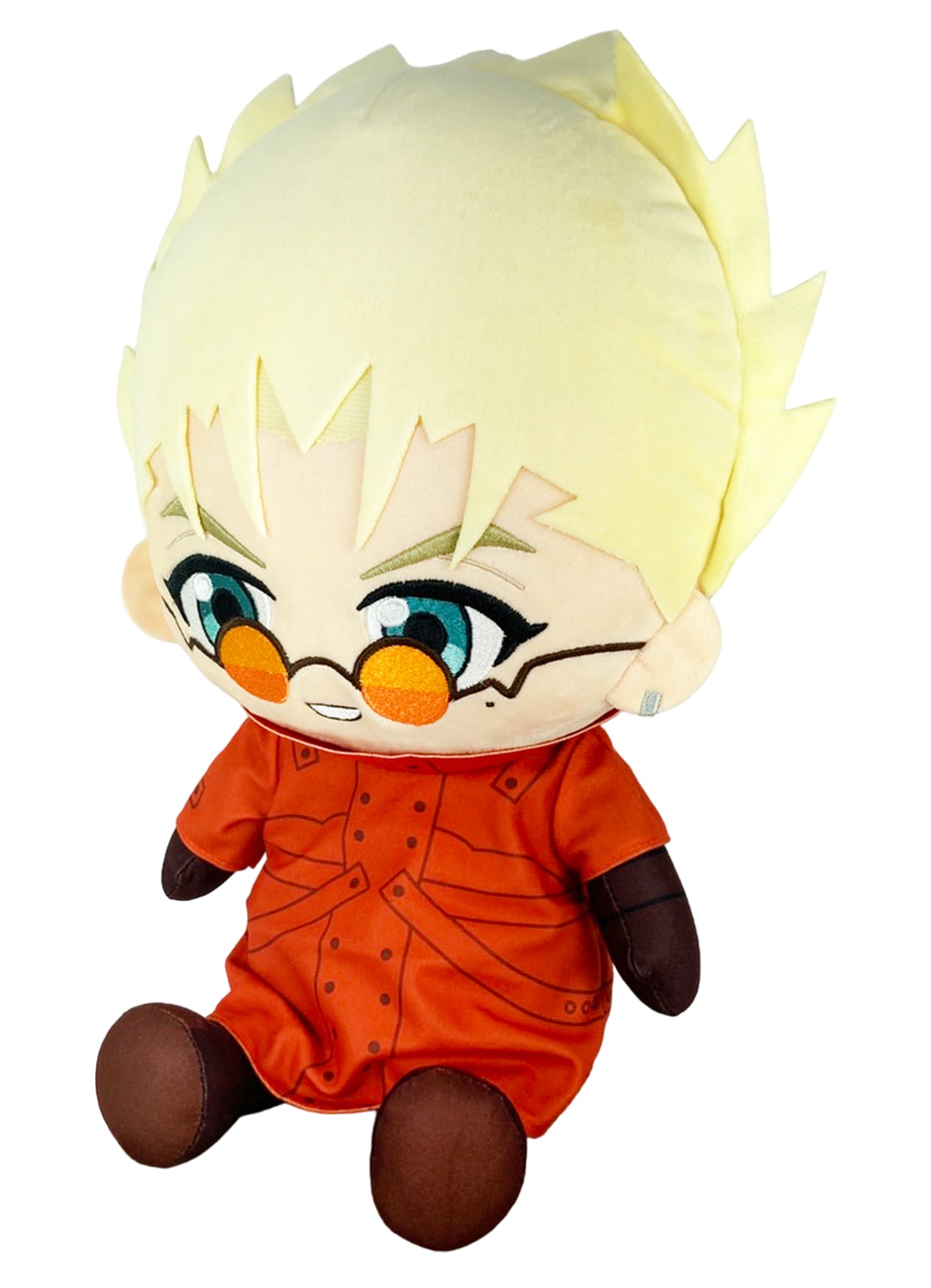 Trigun - Vash the Stampede Sitting Pose Plush 12"H