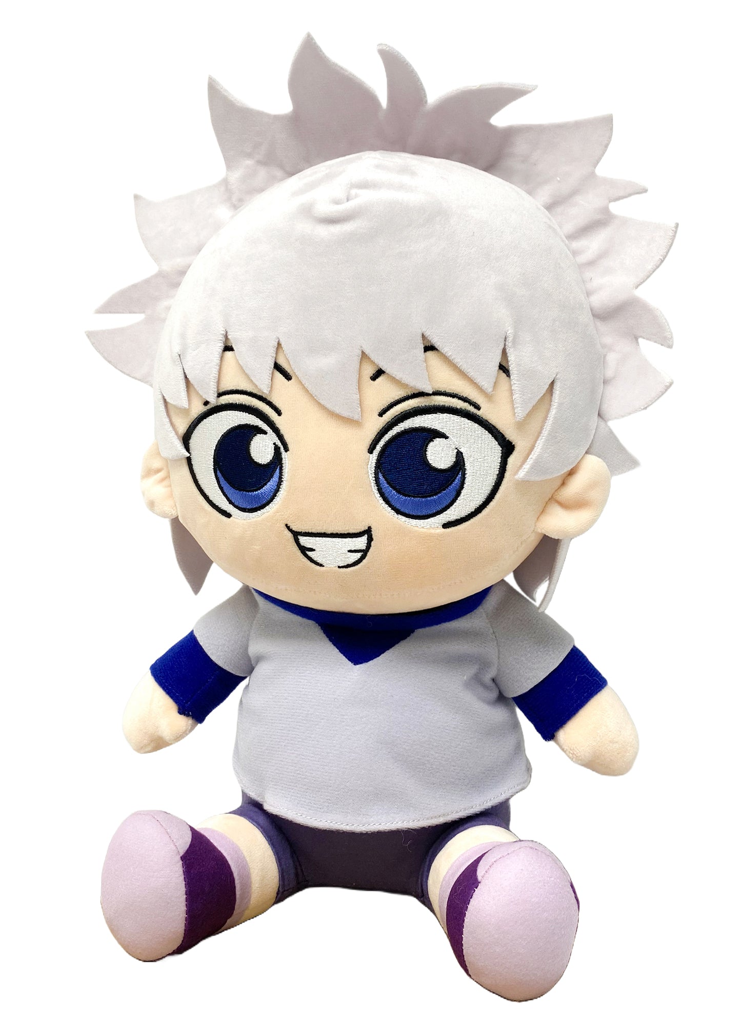 Hunter X Hunter - Killua Zoldyck #01 Sitting Pose Plush 12"H